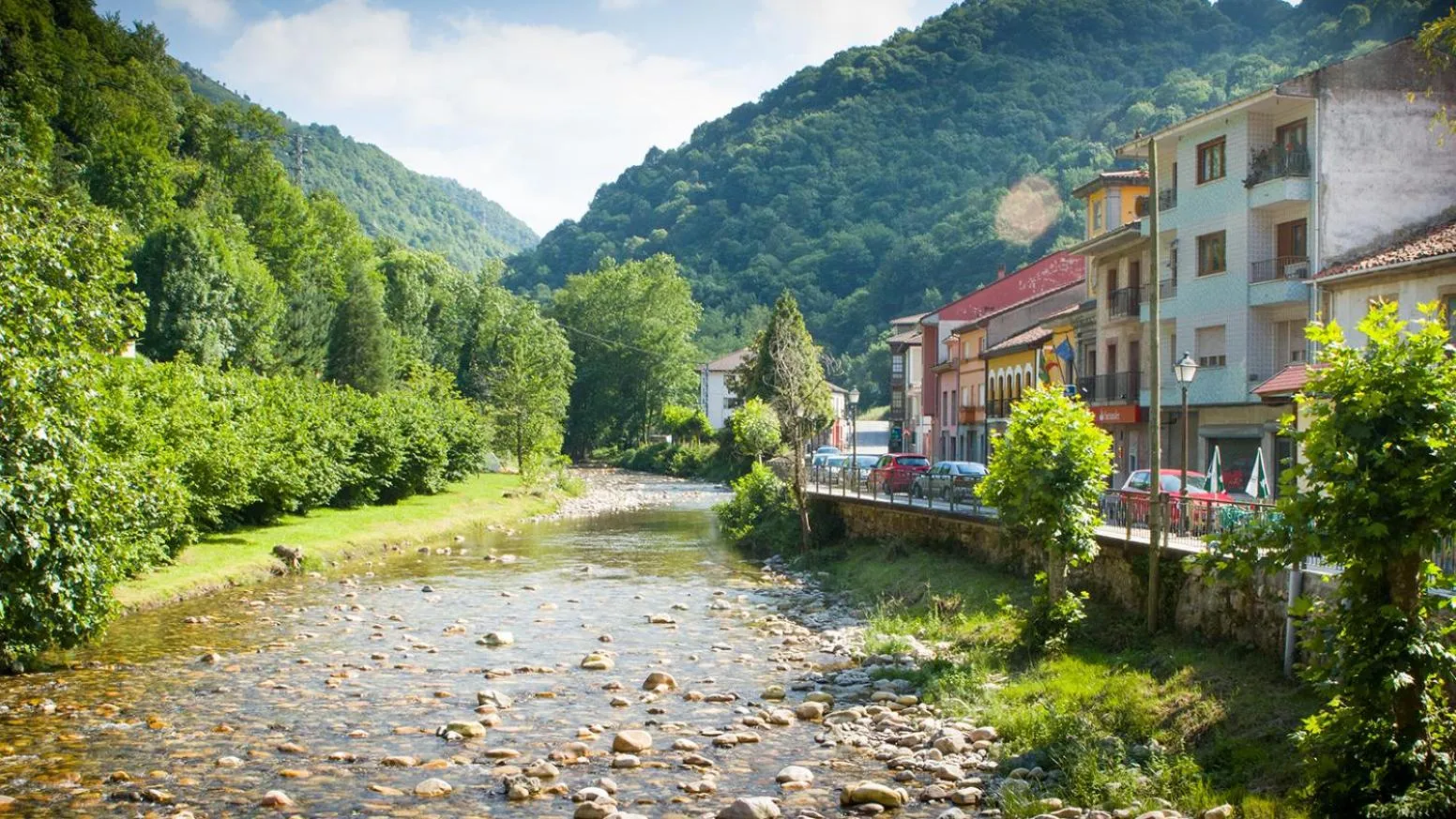 Natural landscape in Alojamiento Calzada Romana