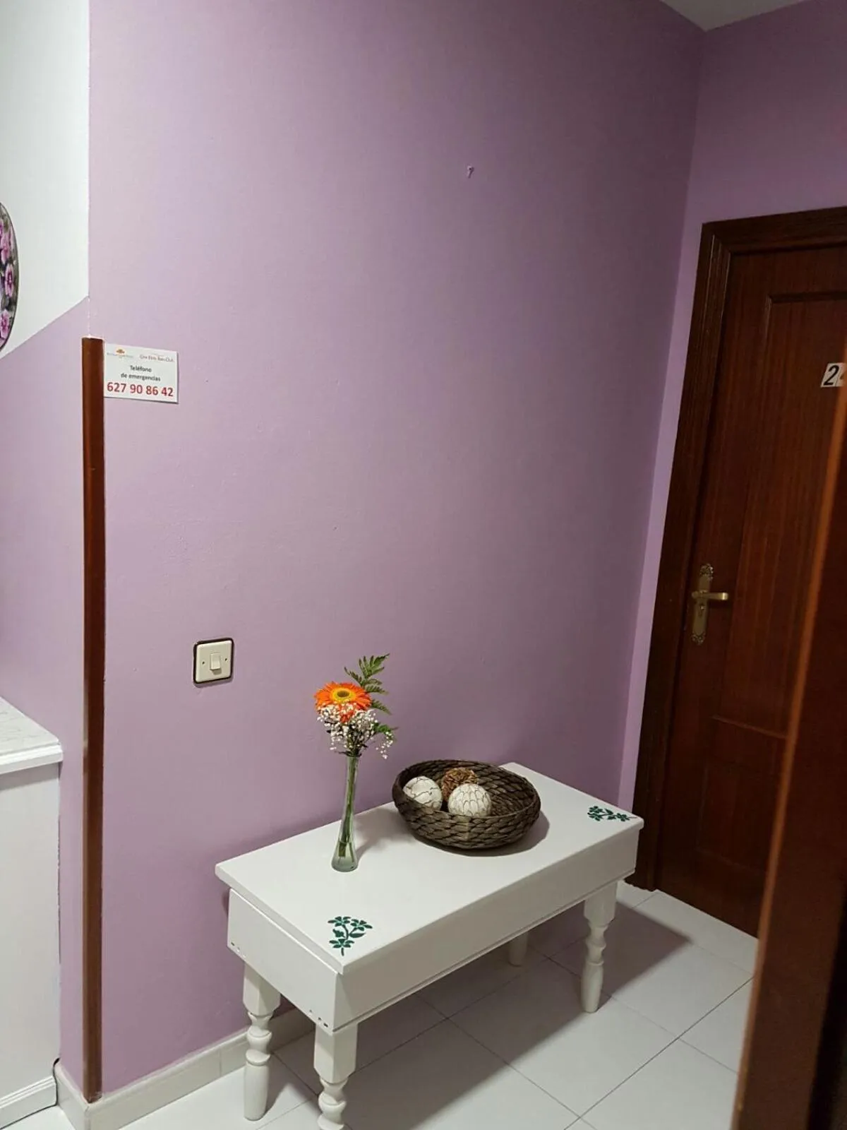 Decorative detail in Alojamiento Calzada Romana