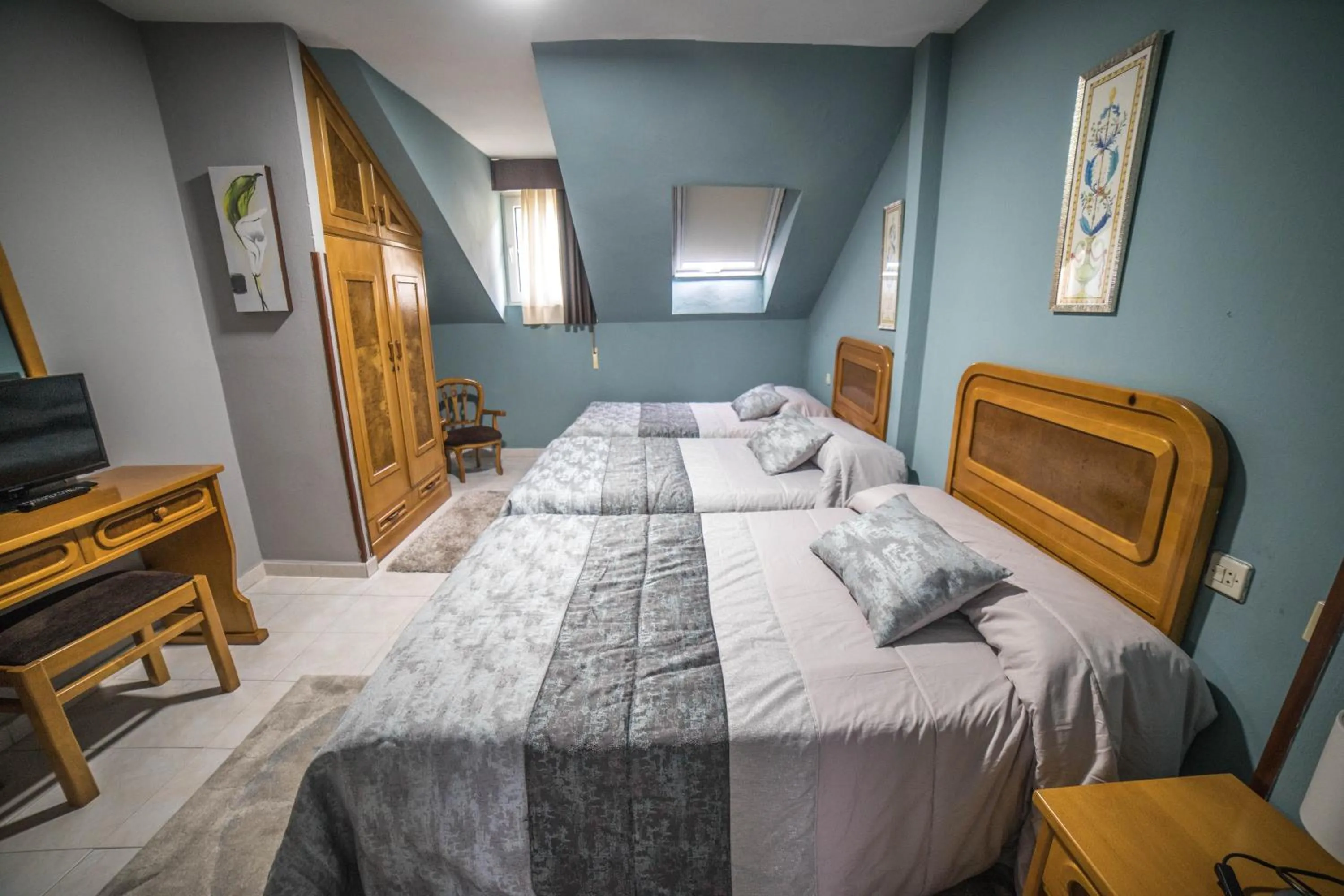 Bed in Alojamiento Calzada Romana