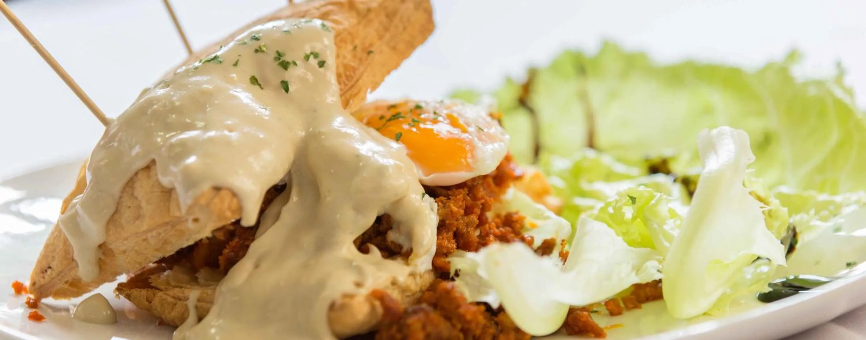 Food close-up in Alojamiento Calzada Romana