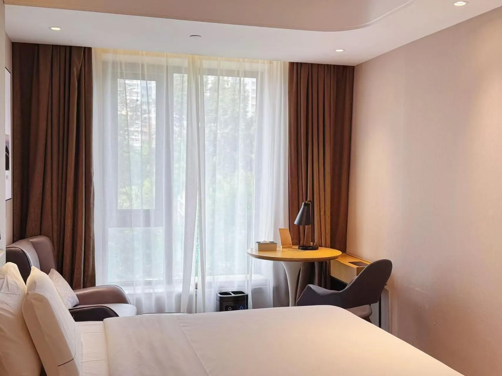 Property building, Bed in Atour Hotel Beijing Wangjing Science and Technology Park
