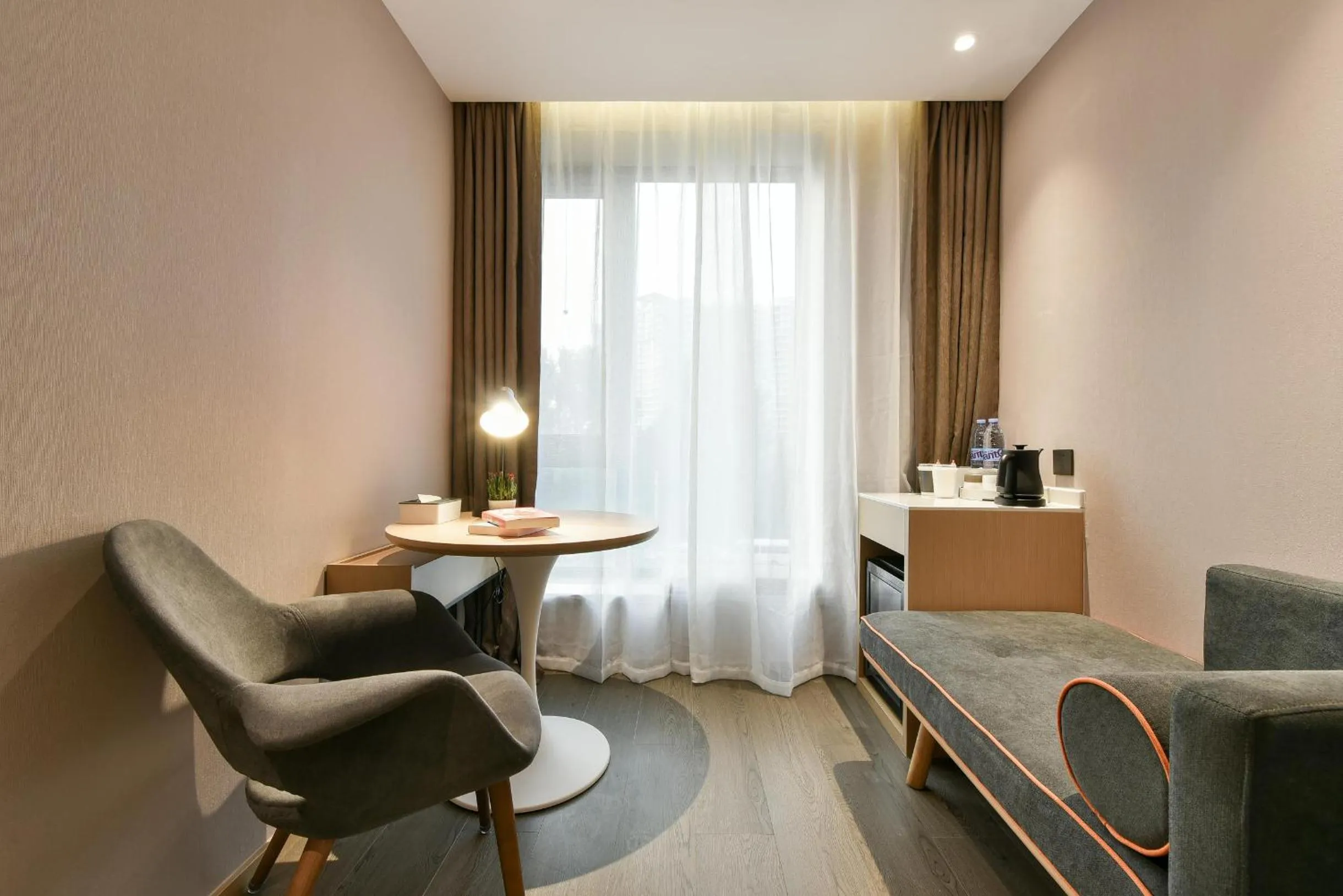 Seating area in Atour Hotel Beijing Wangjing Science and Technology Park