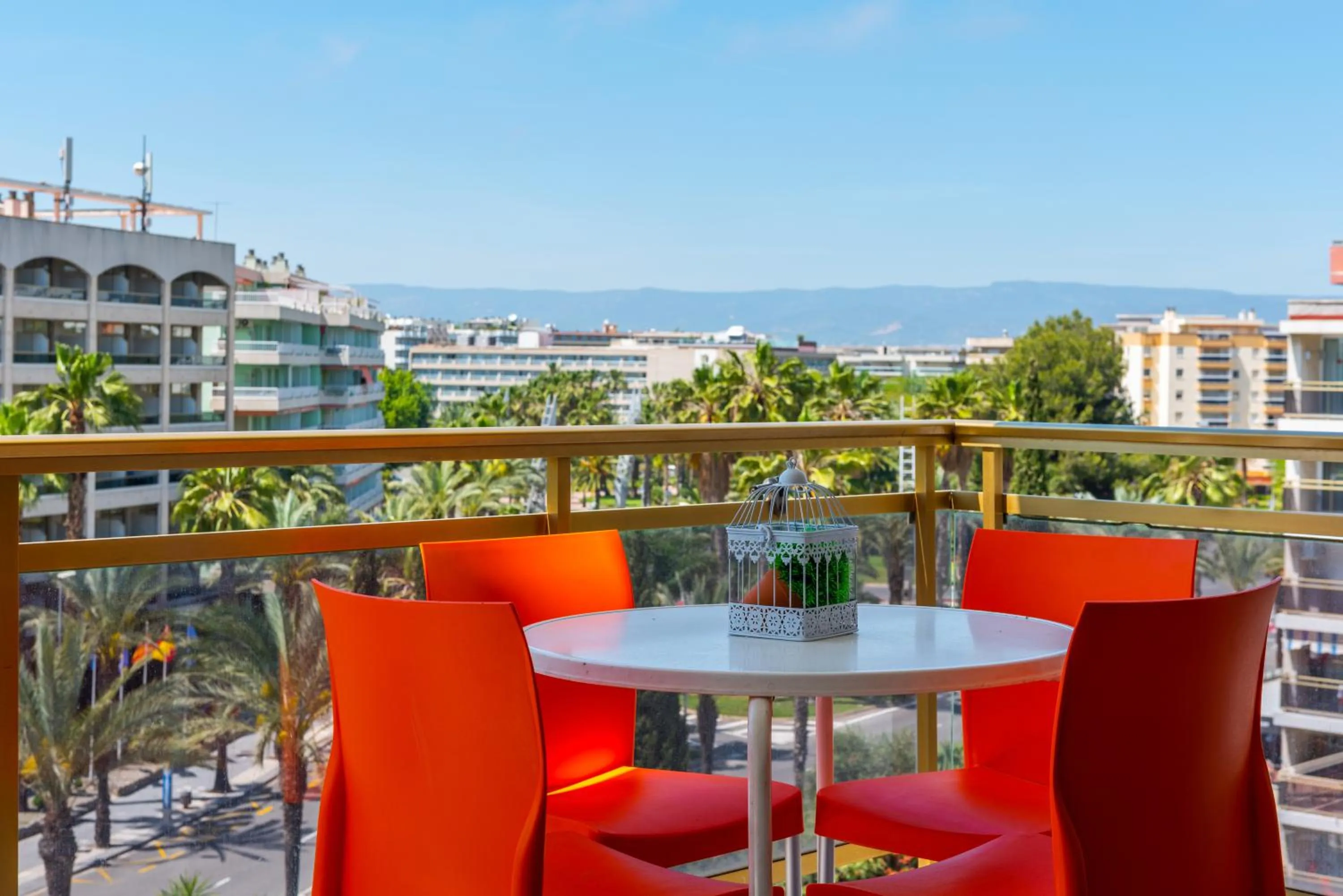Balcony/Terrace in Rentalmar Navarra family suites
