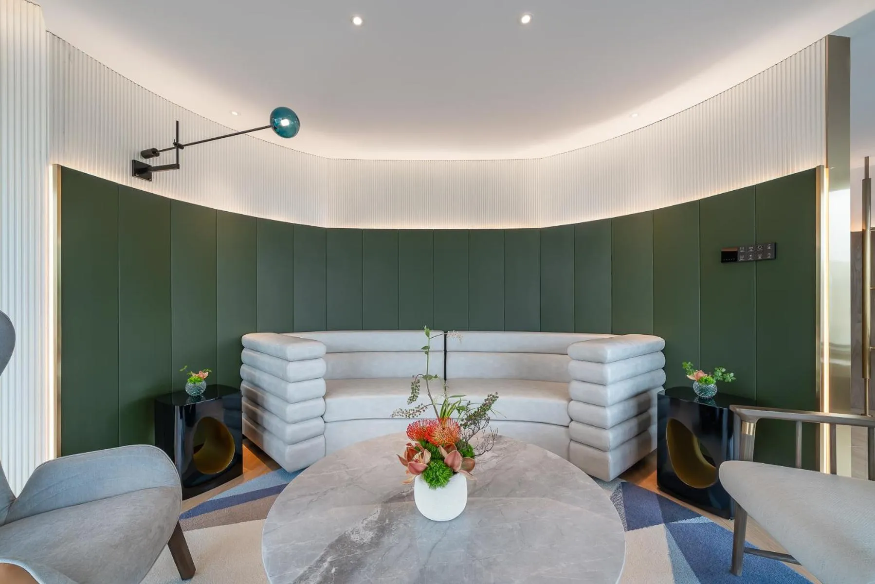 Living room in Atour Mansion Shanghai City Center