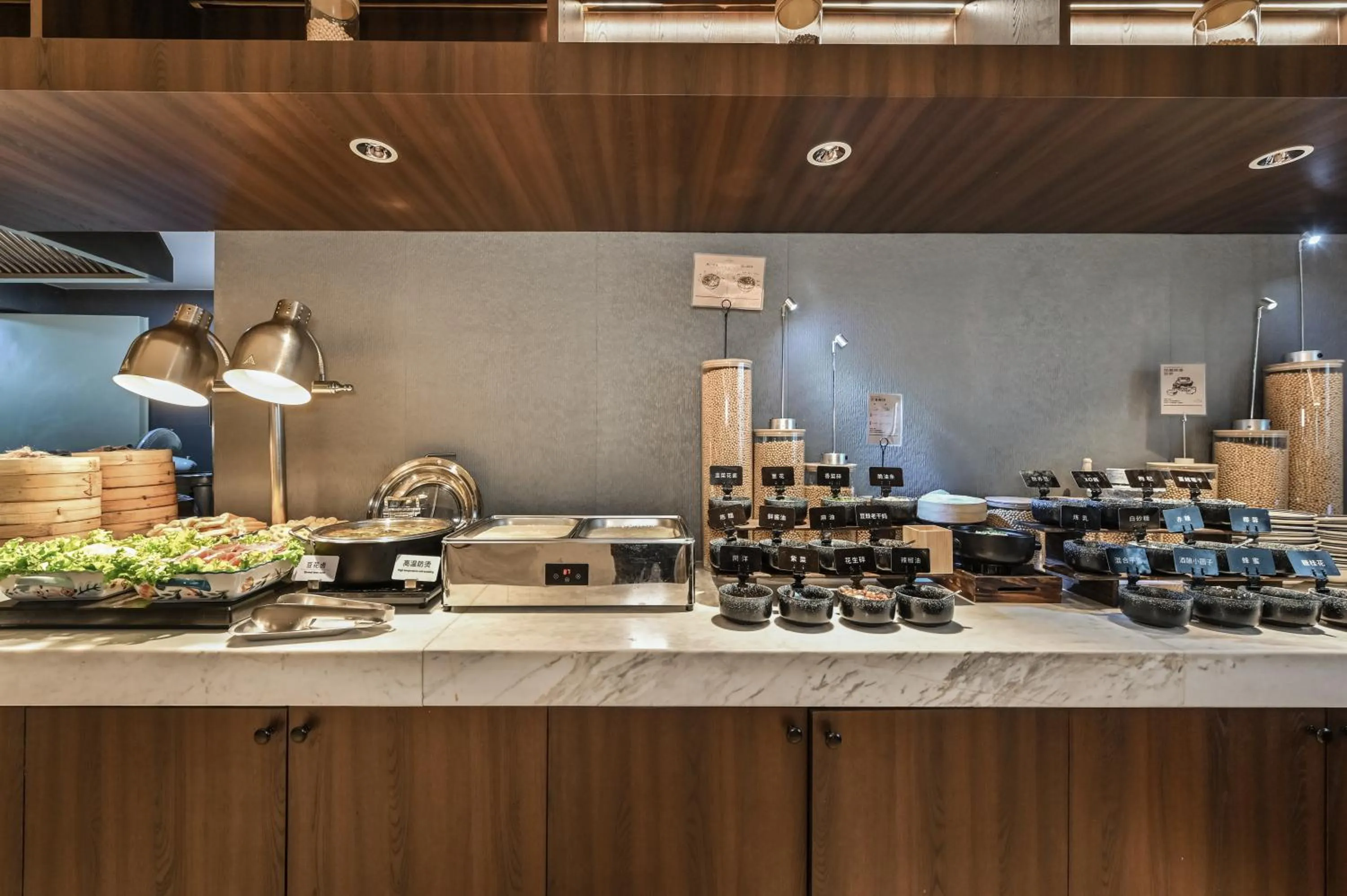 Buffet breakfast in Atour Hotel Dalian Zhongshan Square