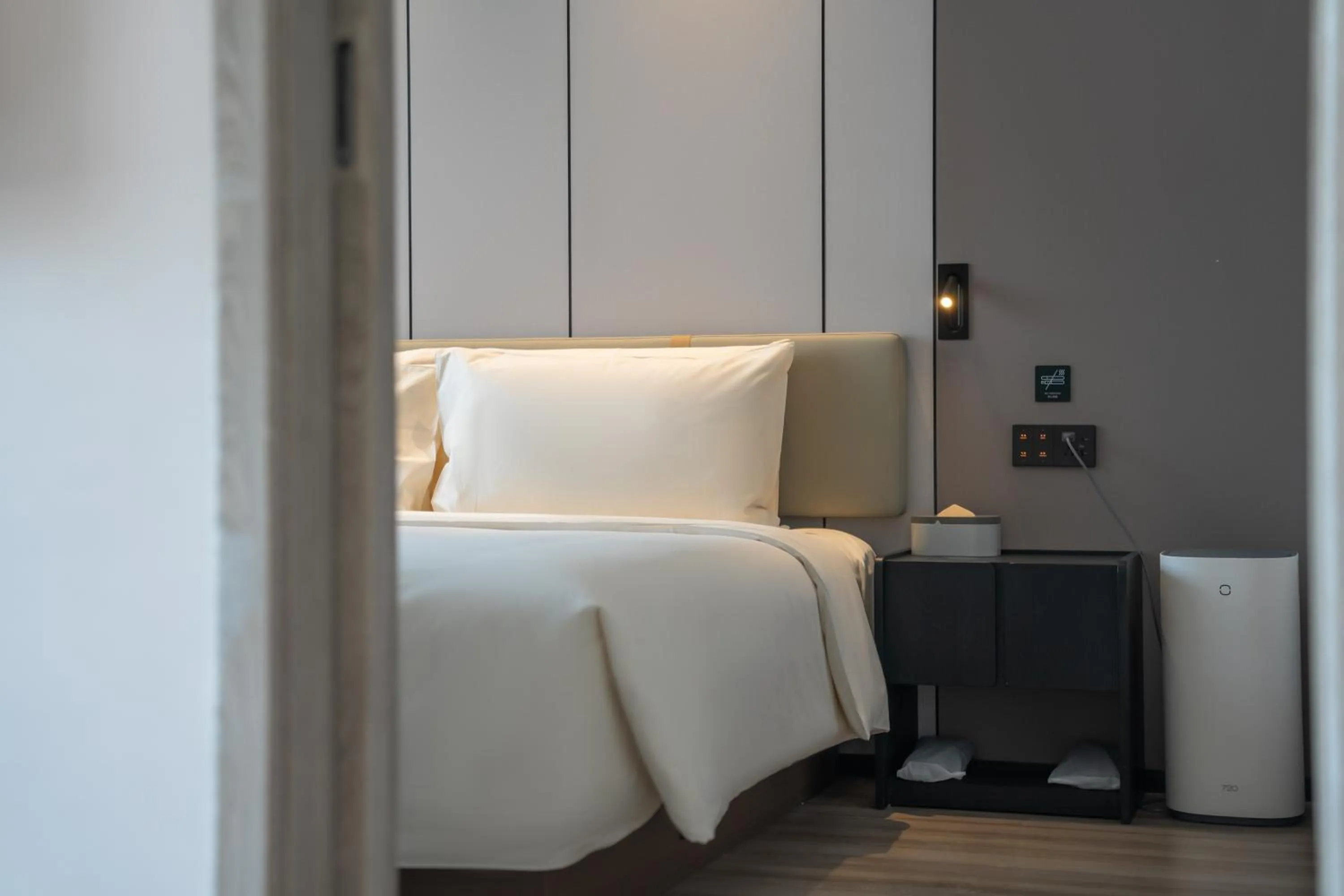 Bed in Atour Hotel Chengdu Taikoo Li Riverside