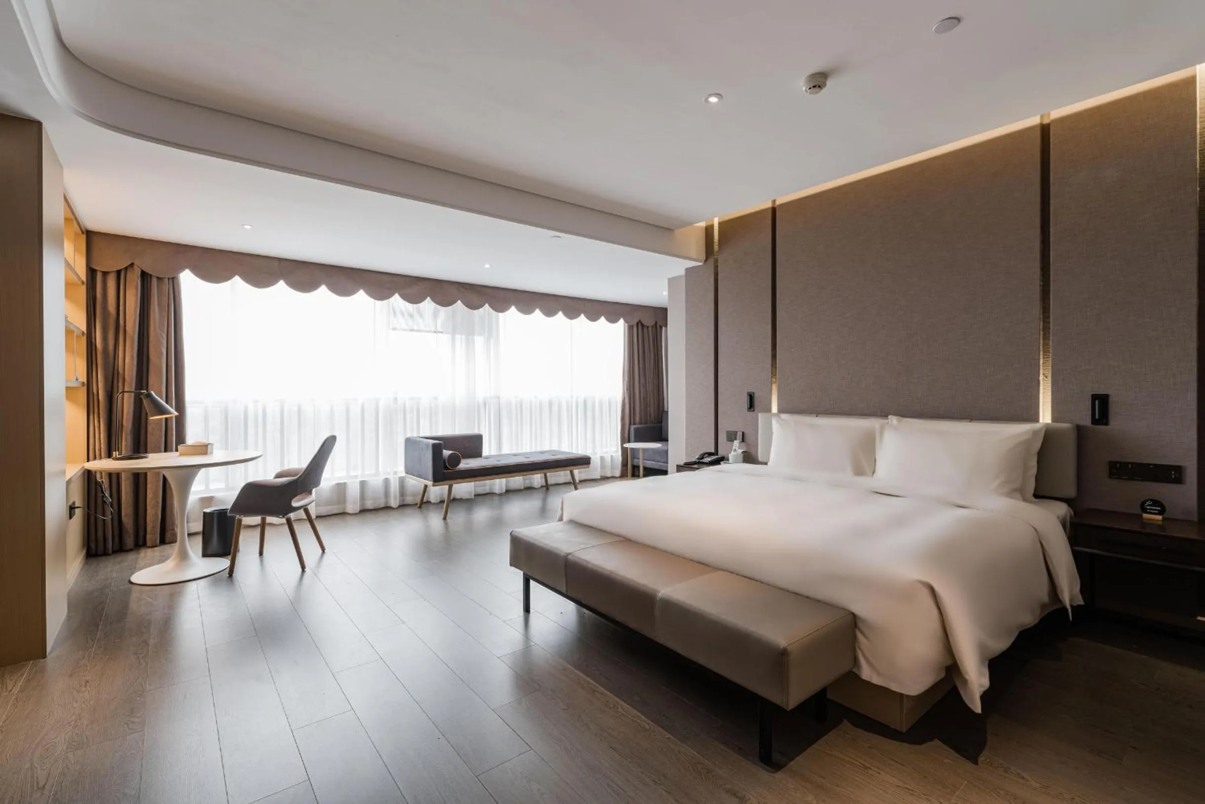 Bed in Atour Hotel Fuzhou Wusi Road Hot Spring Park