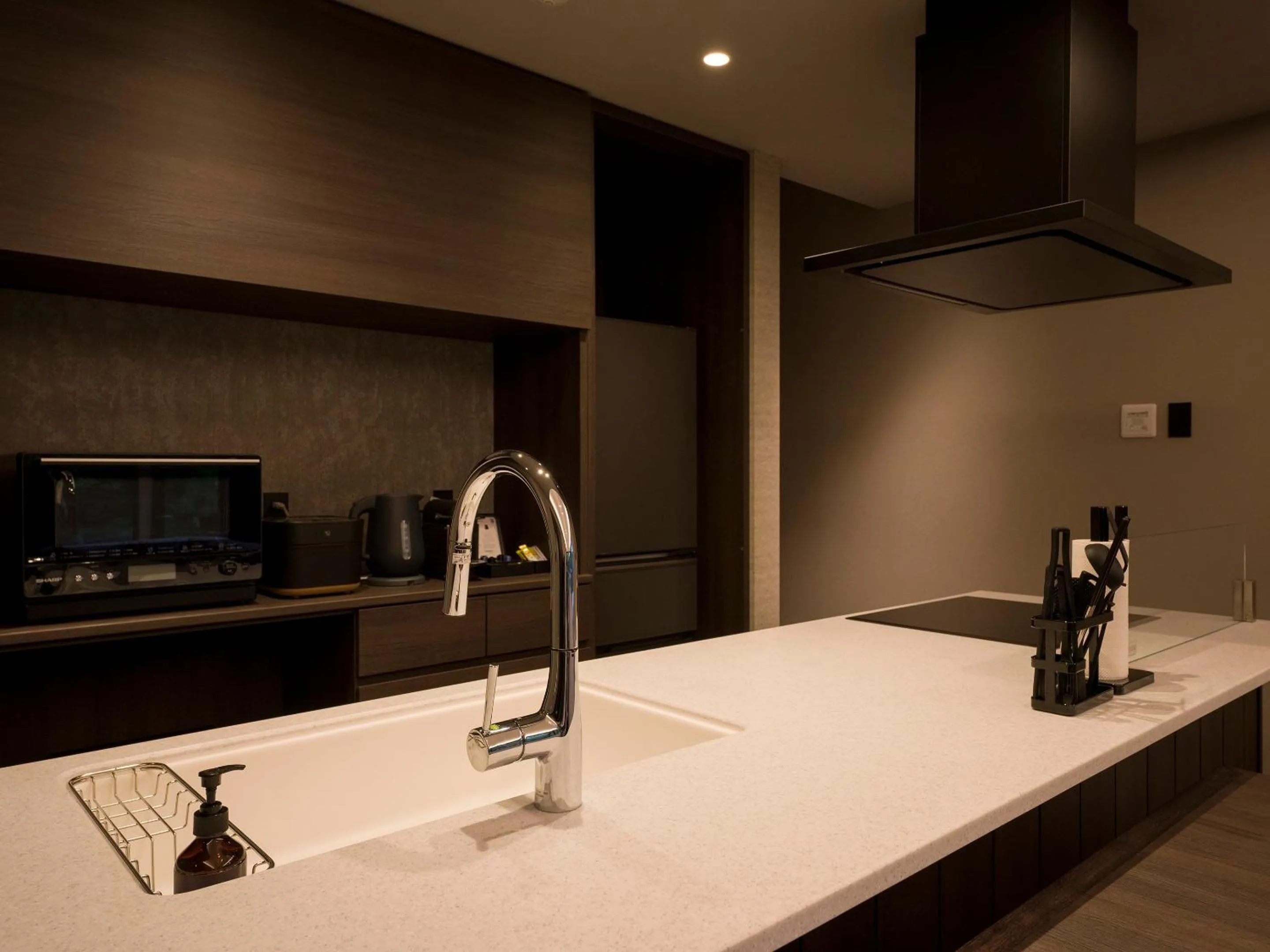 kitchen in Rakuten STAY VILLA Nikko