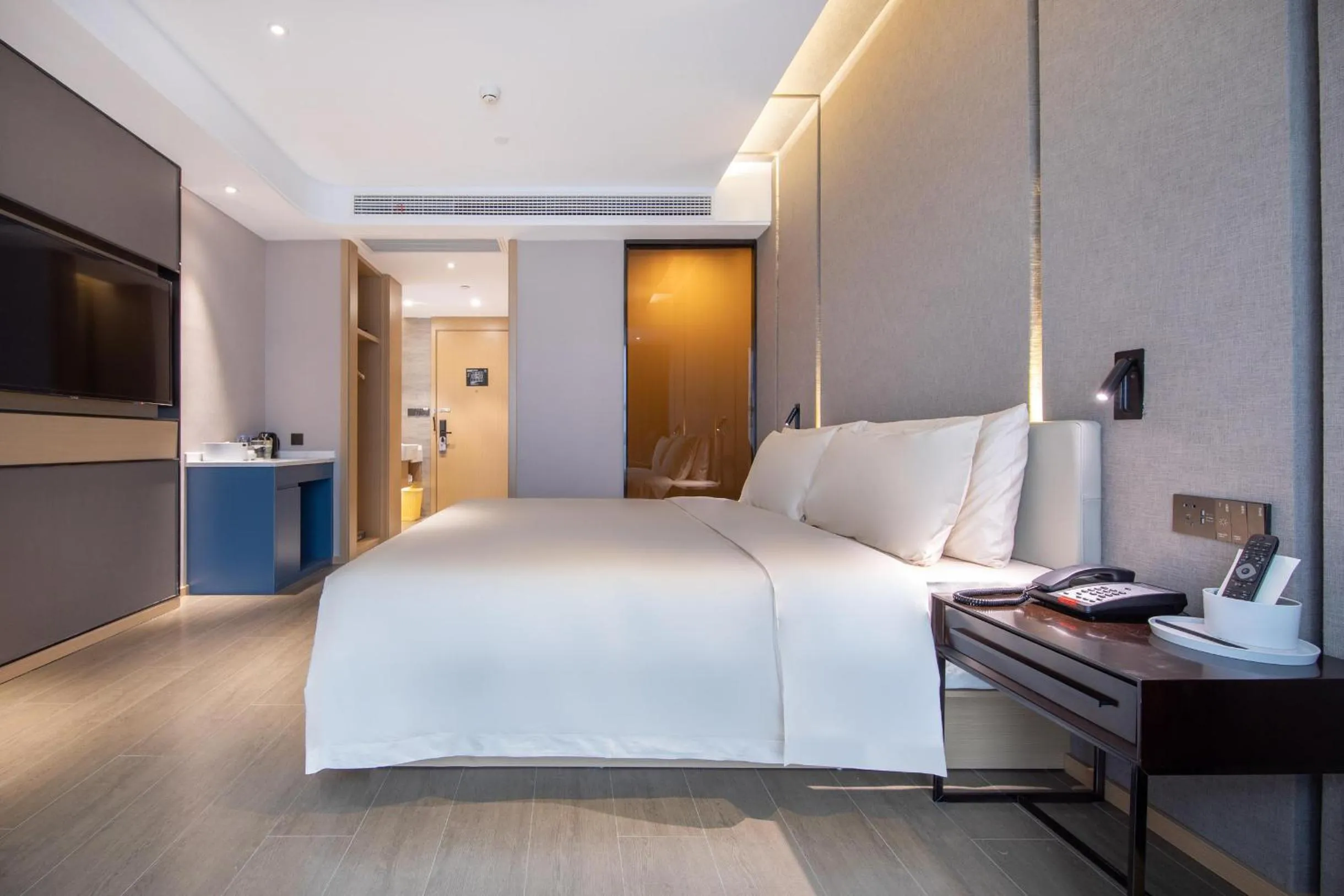 Bed in Atour Hotel Yichun Administrative Center