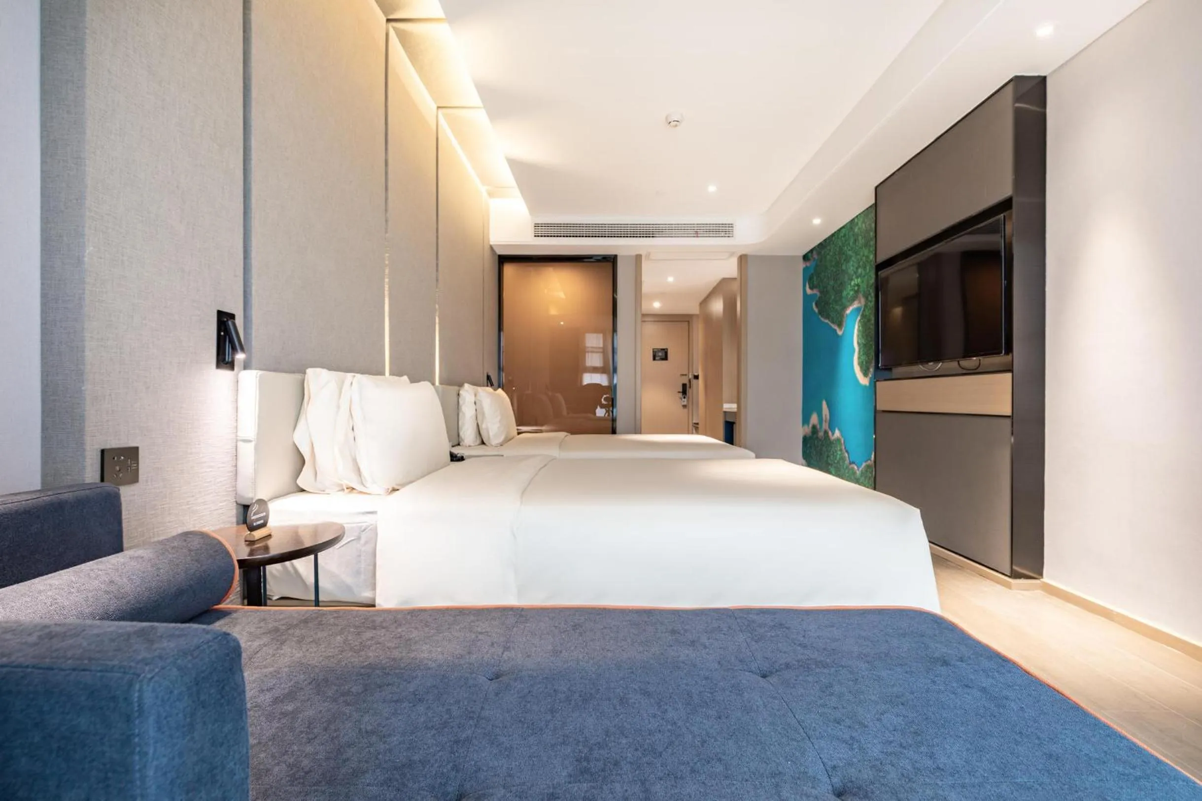 Bed in Atour Hotel Yichun Administrative Center