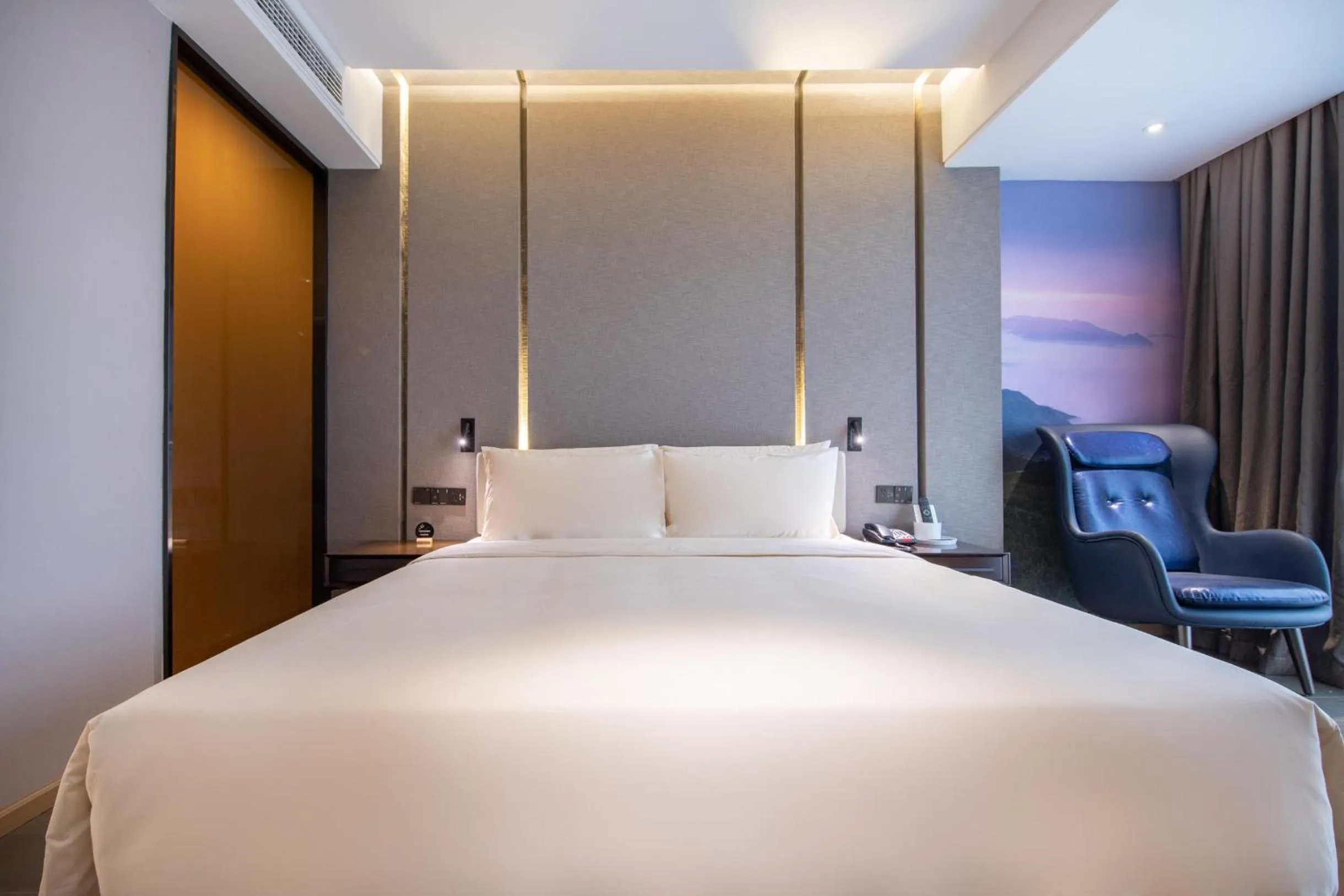 Bed in Atour Hotel Yichun Administrative Center