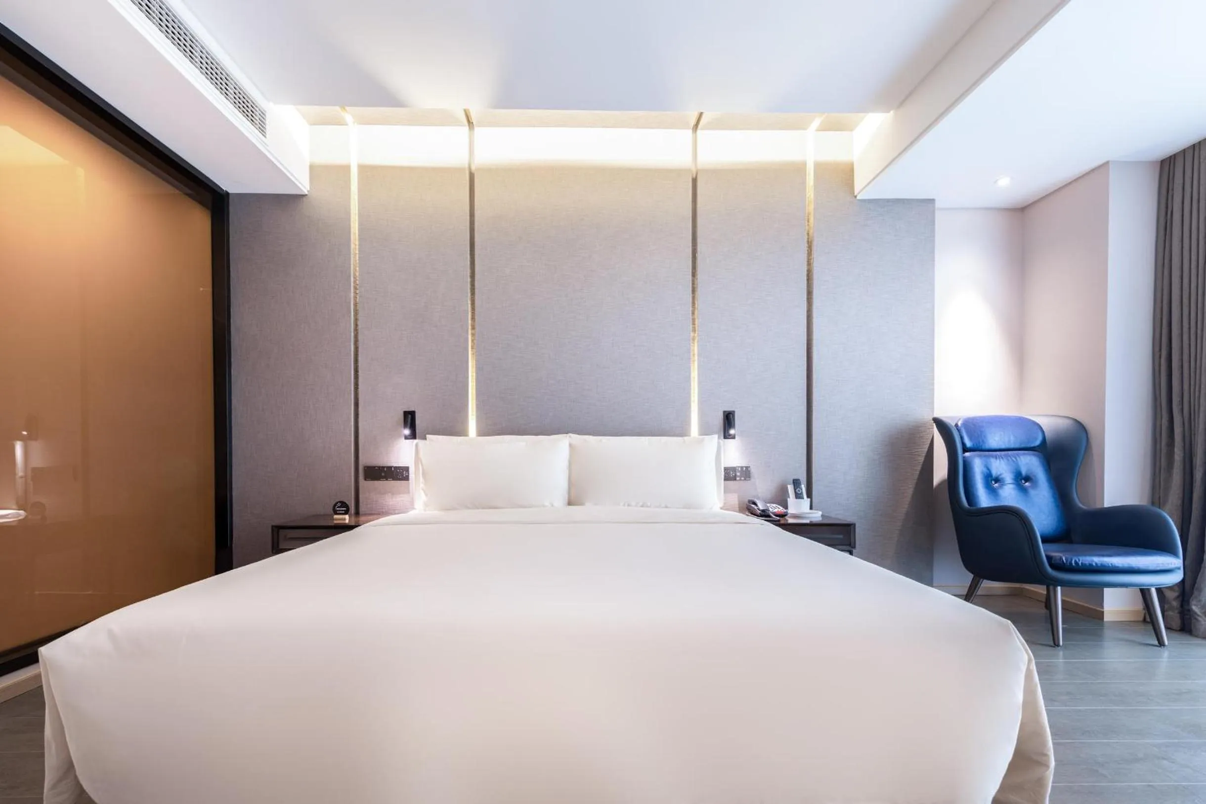 Bed in Atour Hotel Yichun Administrative Center