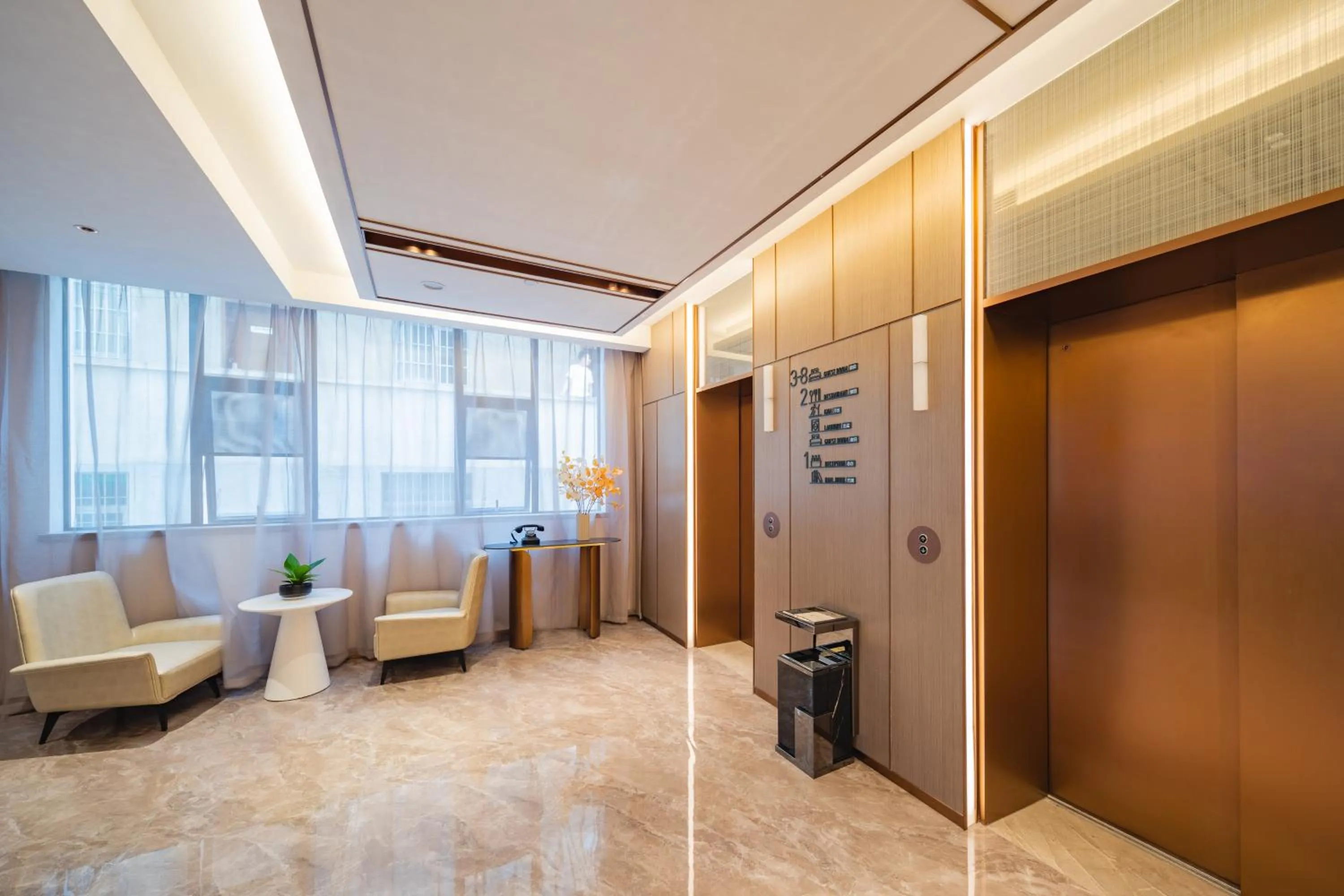 elevator in Atour Hotel Guangzhou Pazhou Exhibition Center Information Port-Free shuttle bus to Canton Fair