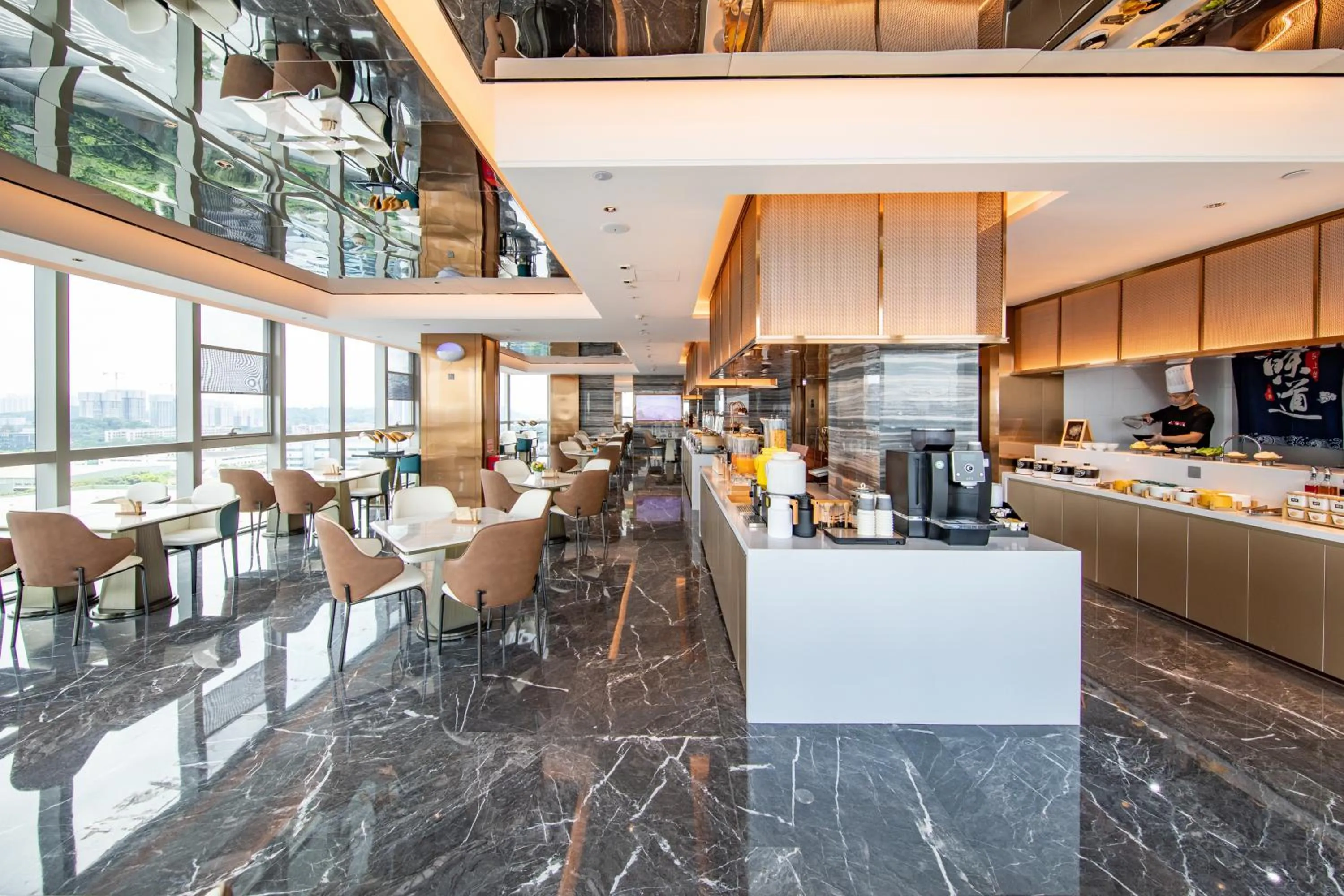 Breakfast in Atour Hotel Guangzhou Huangpu Development Zone Baoying