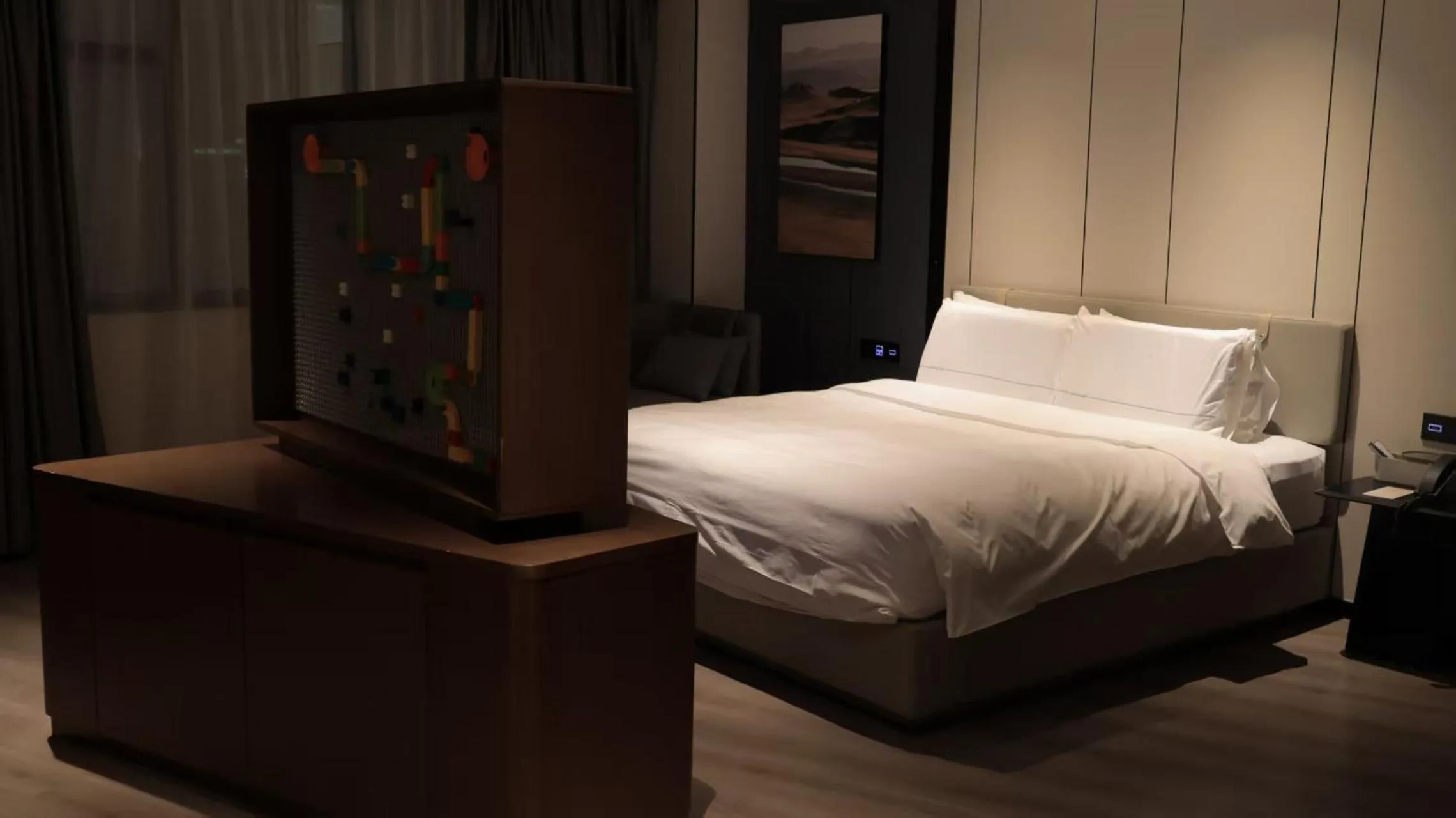 Bedroom, Bed in Atour X Hotel Guangzhou Baiyun International Airport Renhe Station