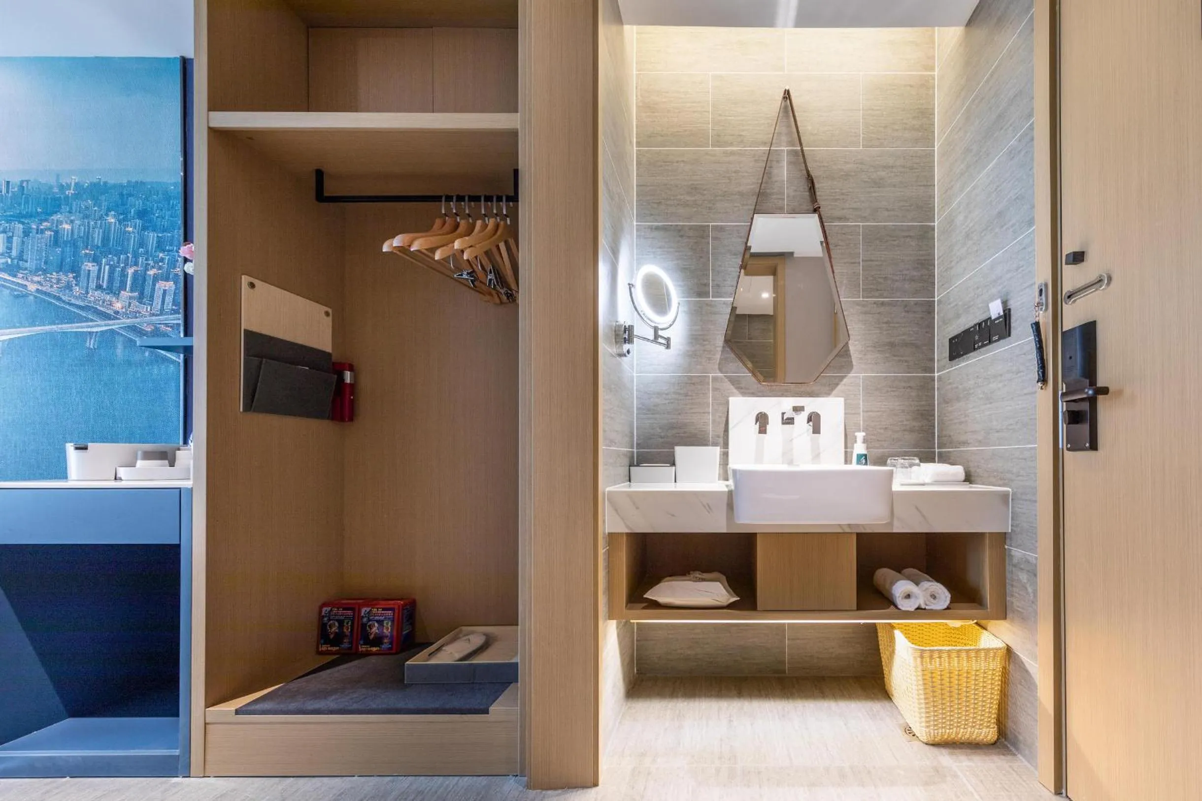 Shower in Atour Hotel Chongqing Guanyinqiao Flower Garden