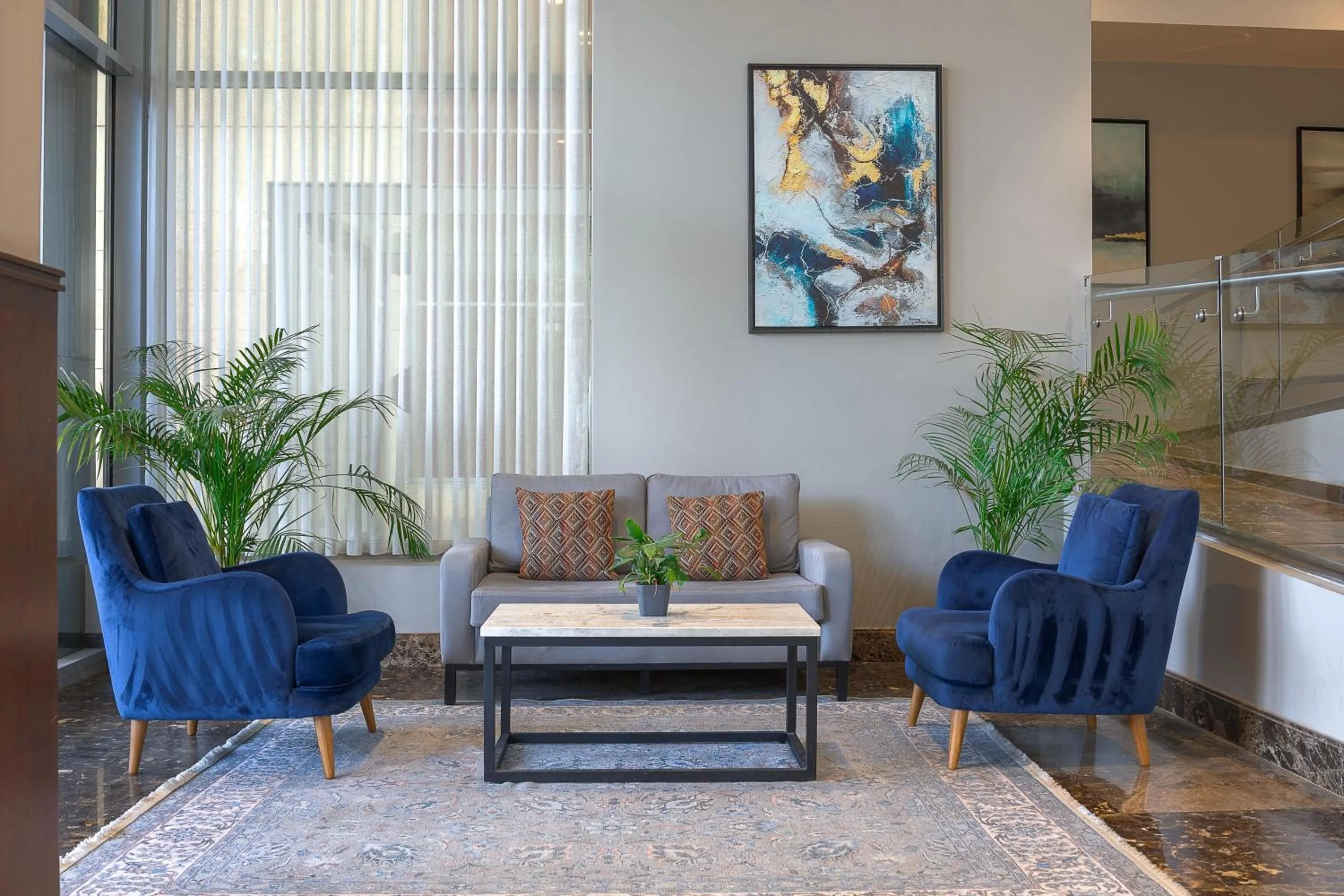 Lobby or reception in Radisson Blu Hotel, Amman Galleria Mall