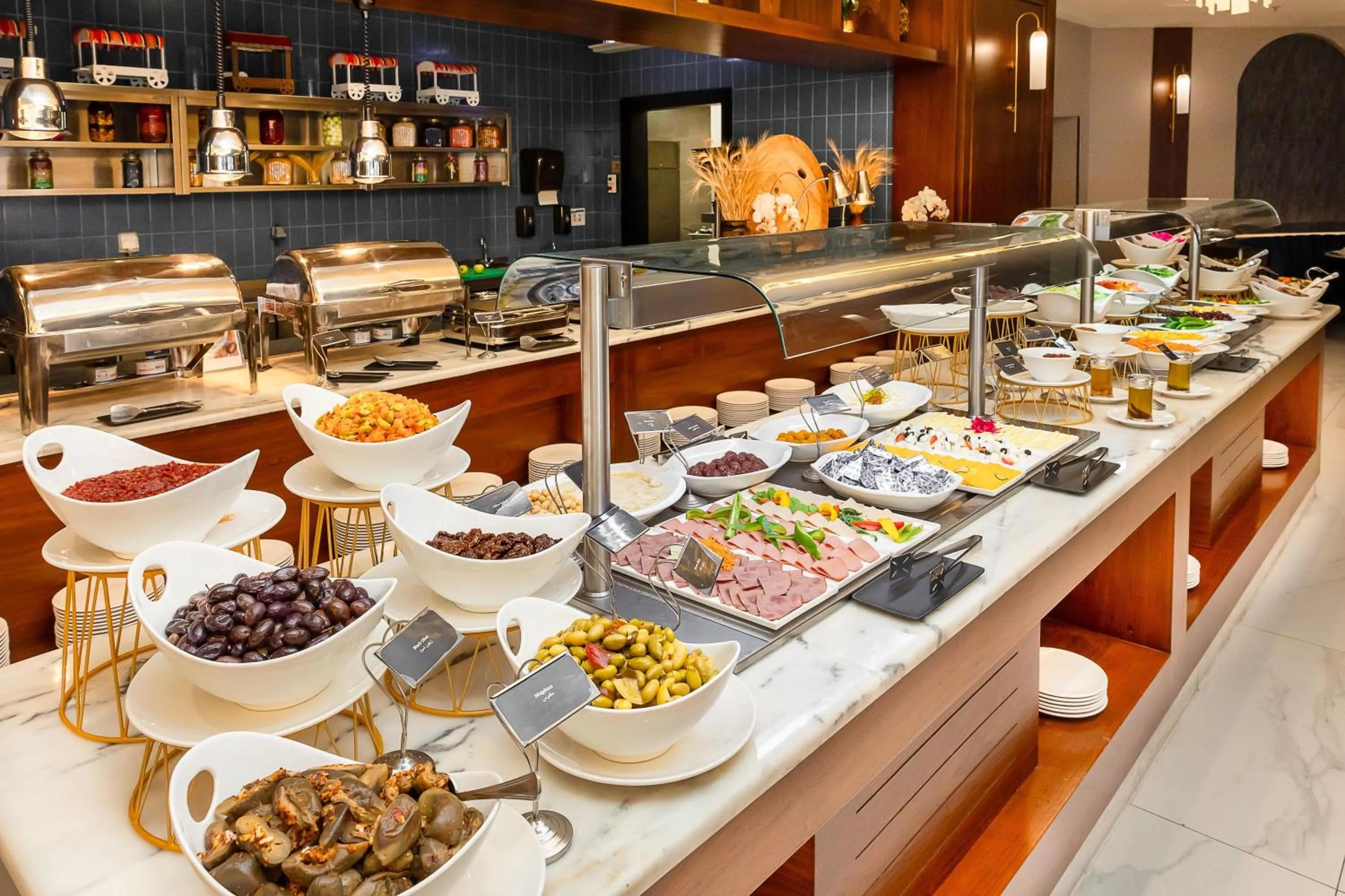 Breakfast in Radisson Blu Hotel, Amman Galleria Mall