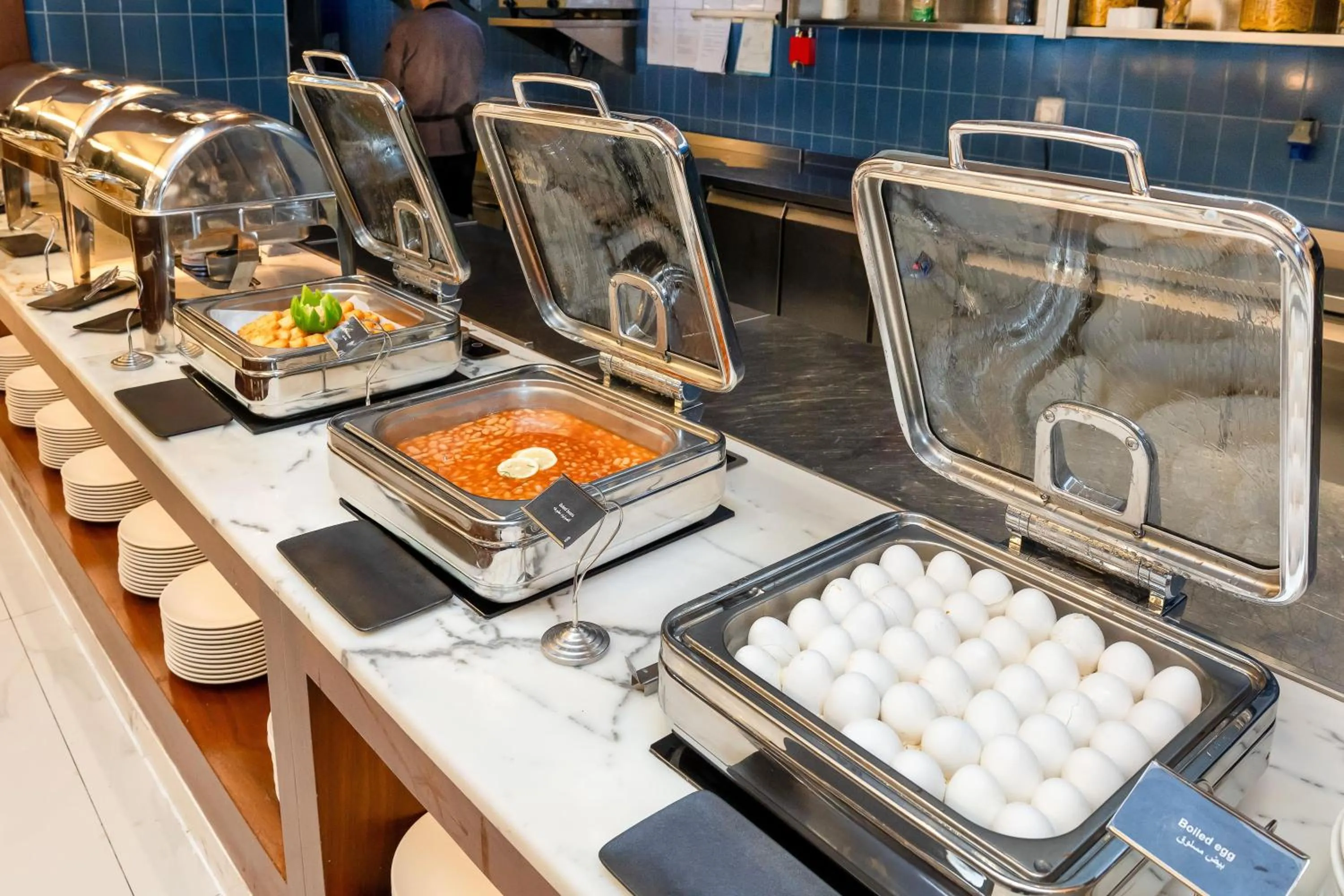 Breakfast in Radisson Blu Hotel, Amman Galleria Mall