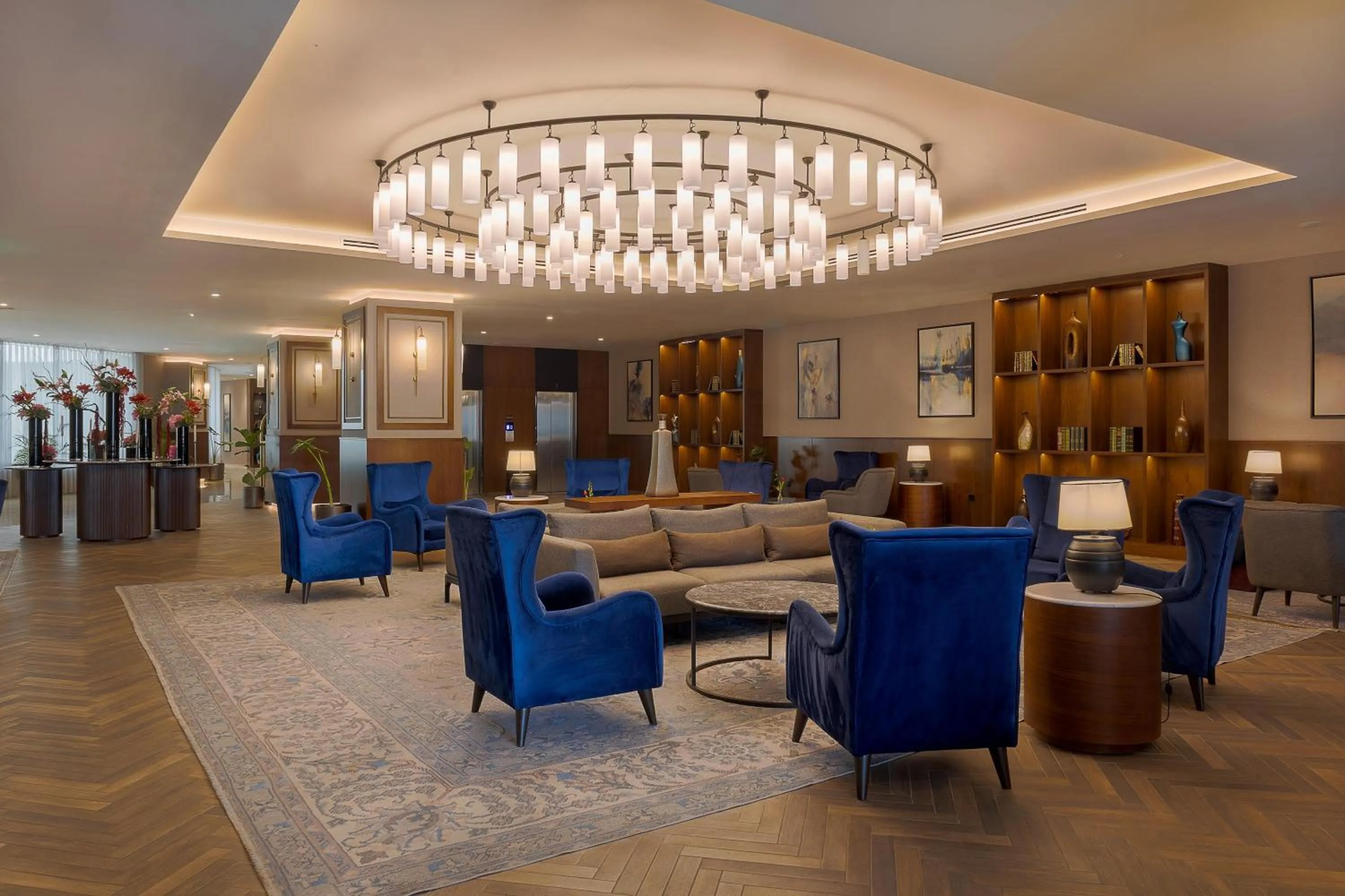 Lobby or reception in Radisson Blu Hotel, Amman Galleria Mall