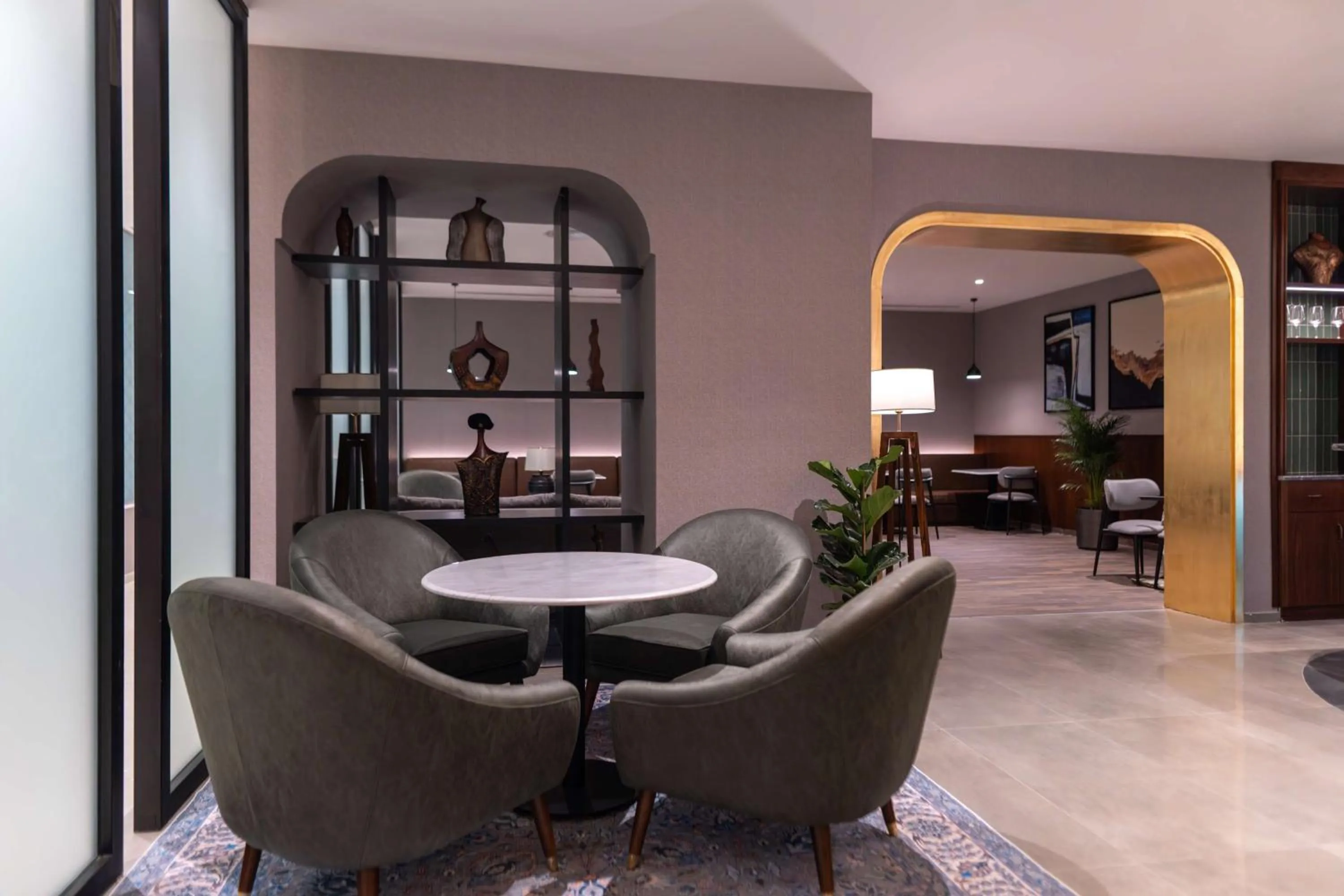 Lounge or bar in Radisson Blu Hotel, Amman Galleria Mall