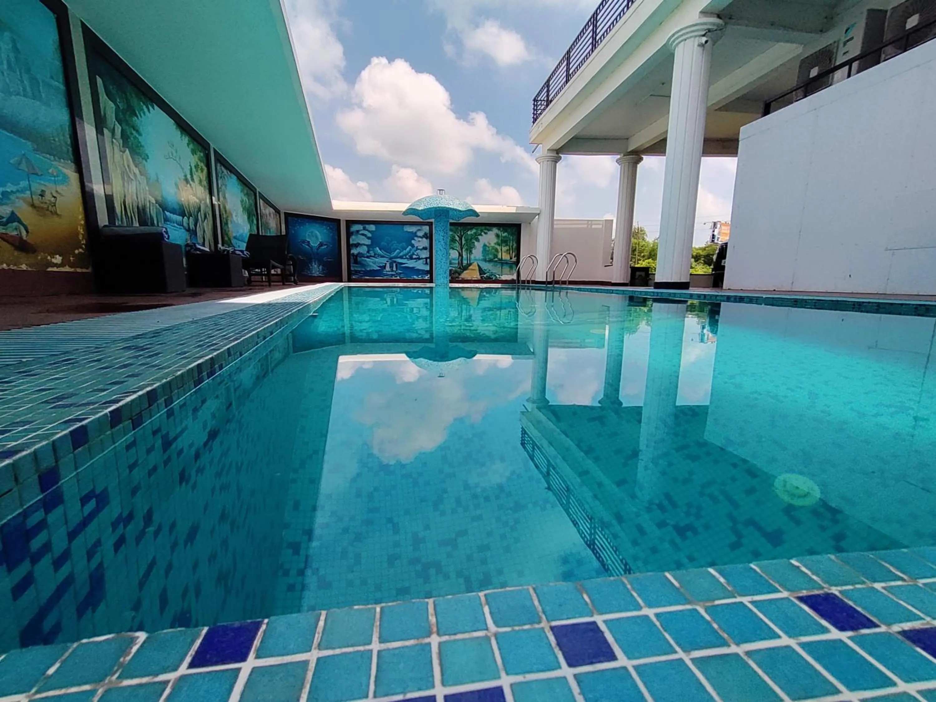 Swimming pool in Sambhabana Hotel & Suites