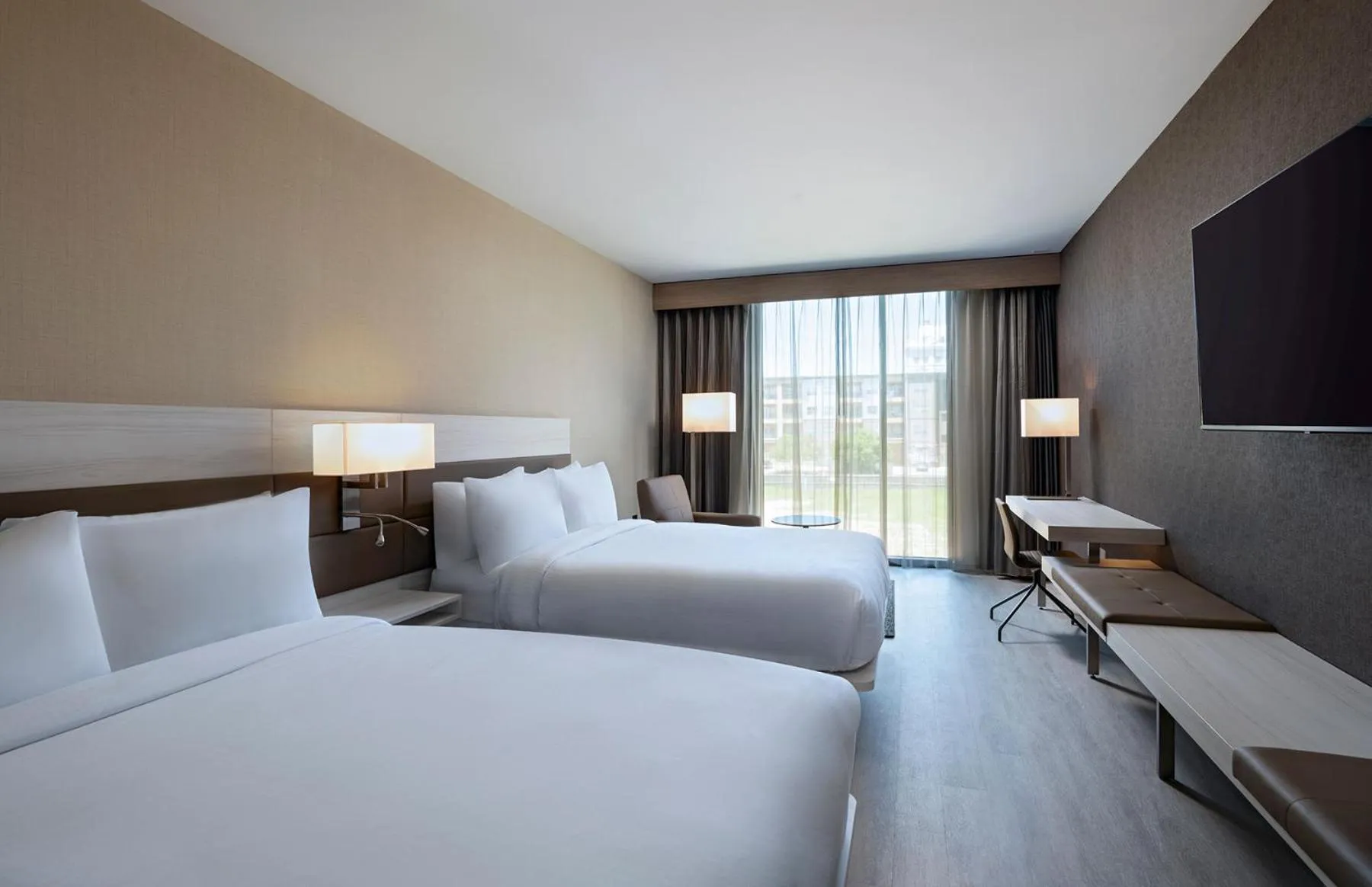 Bedroom, Bed in AC Hotel by Marriott Waco Downtown