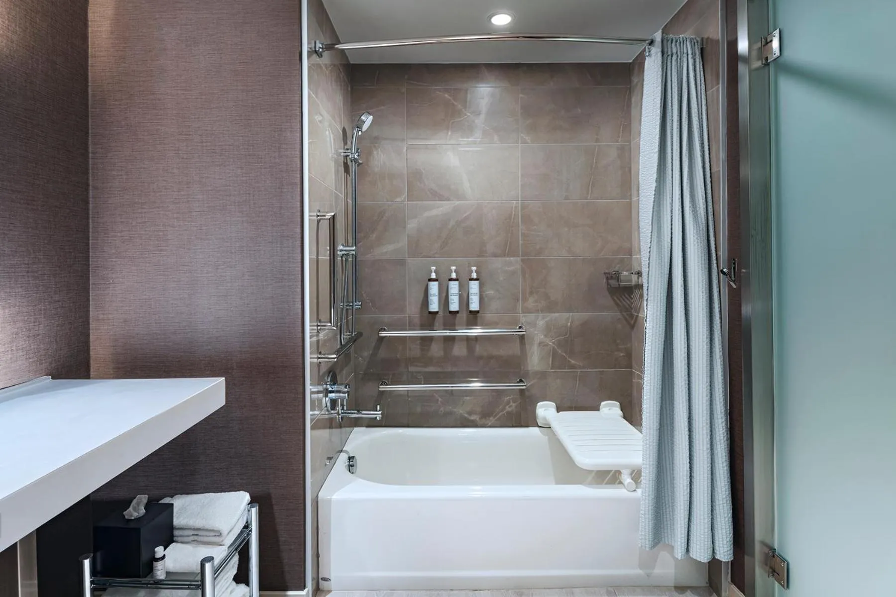 Bathroom in AC Hotel by Marriott Waco Downtown