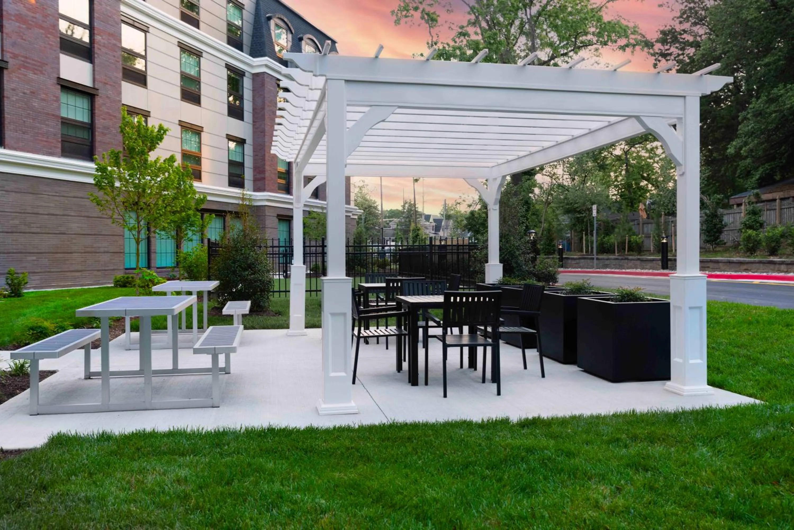 Patio in Residence Inn by Marriott Annapolis