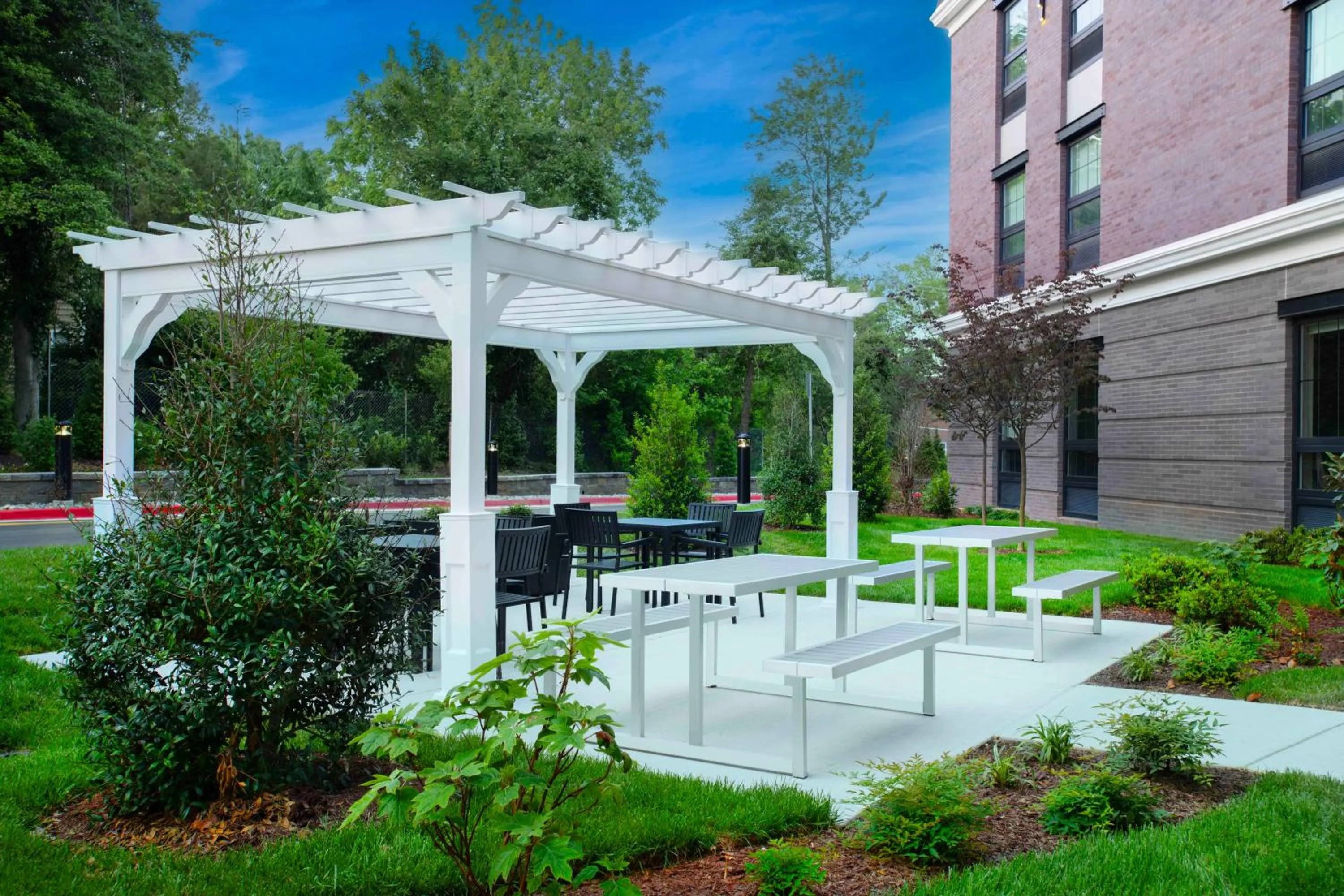 Patio in Residence Inn by Marriott Annapolis