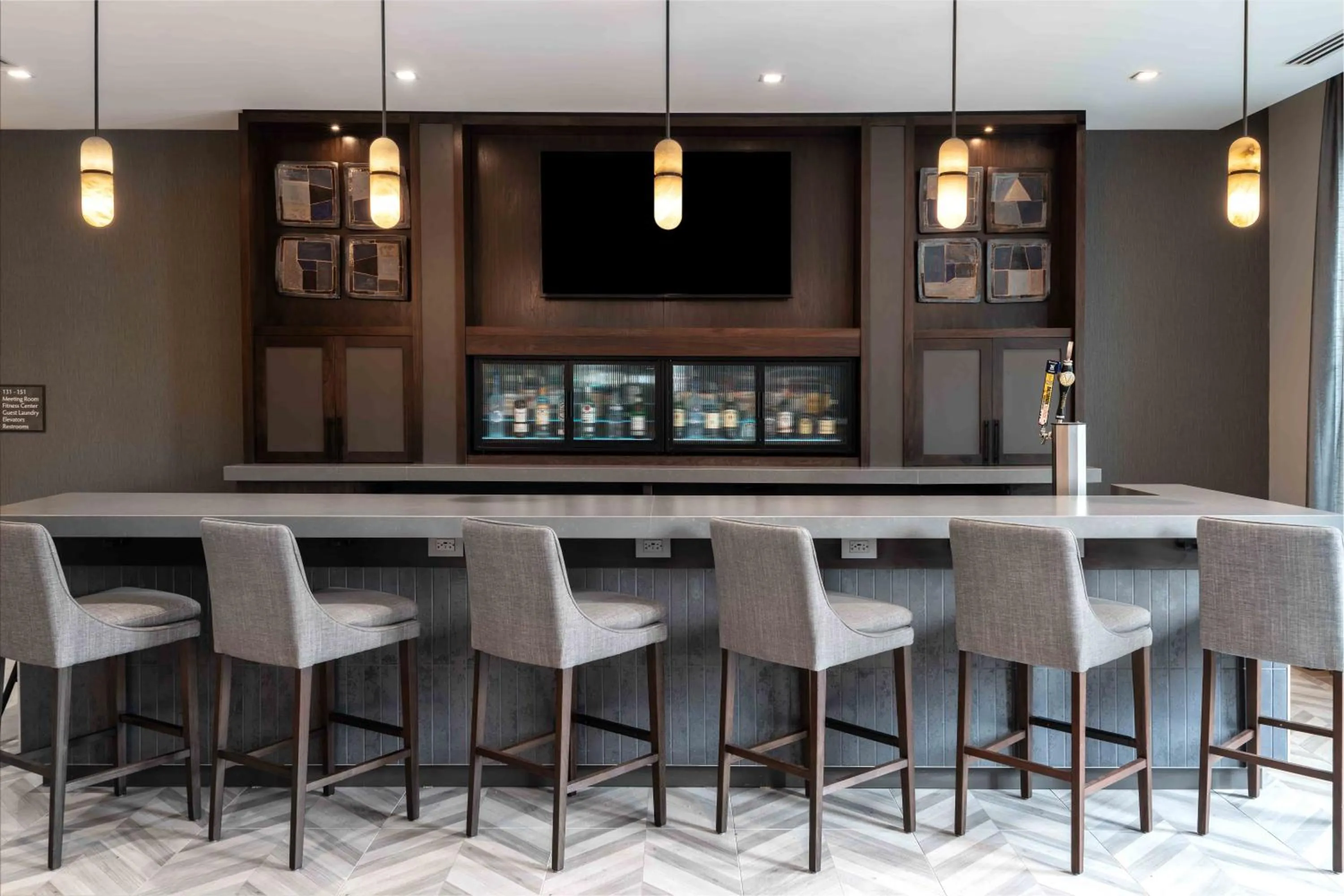 Lounge or bar in Residence Inn by Marriott Annapolis