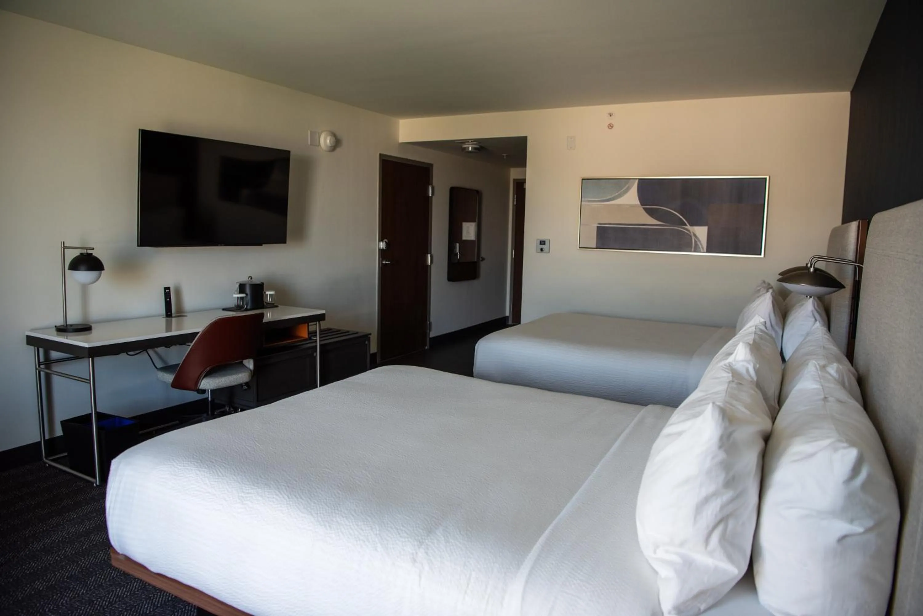 Bed in Courtyard by Marriott Lake City