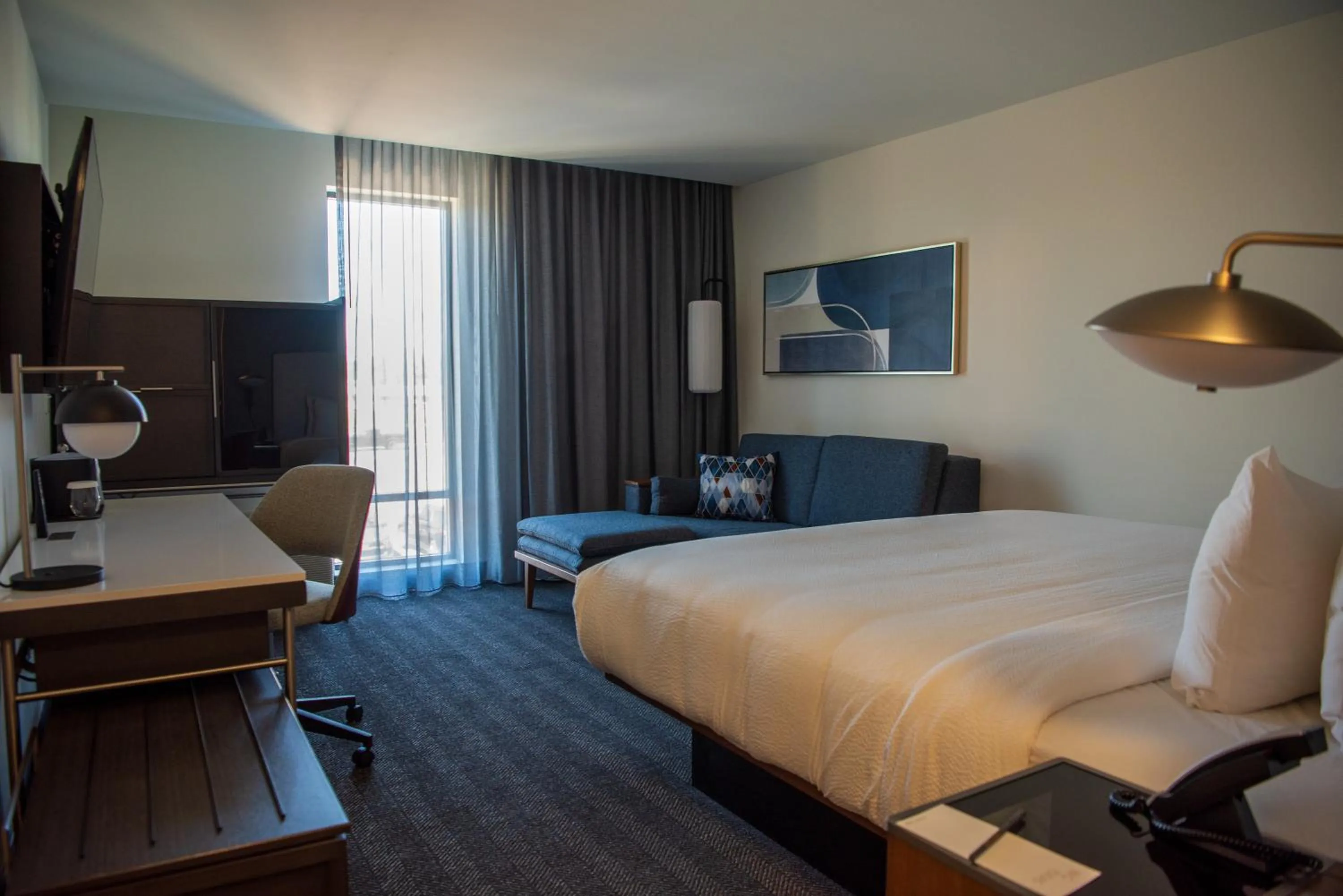 Bedroom, Bed in Courtyard by Marriott Lake City