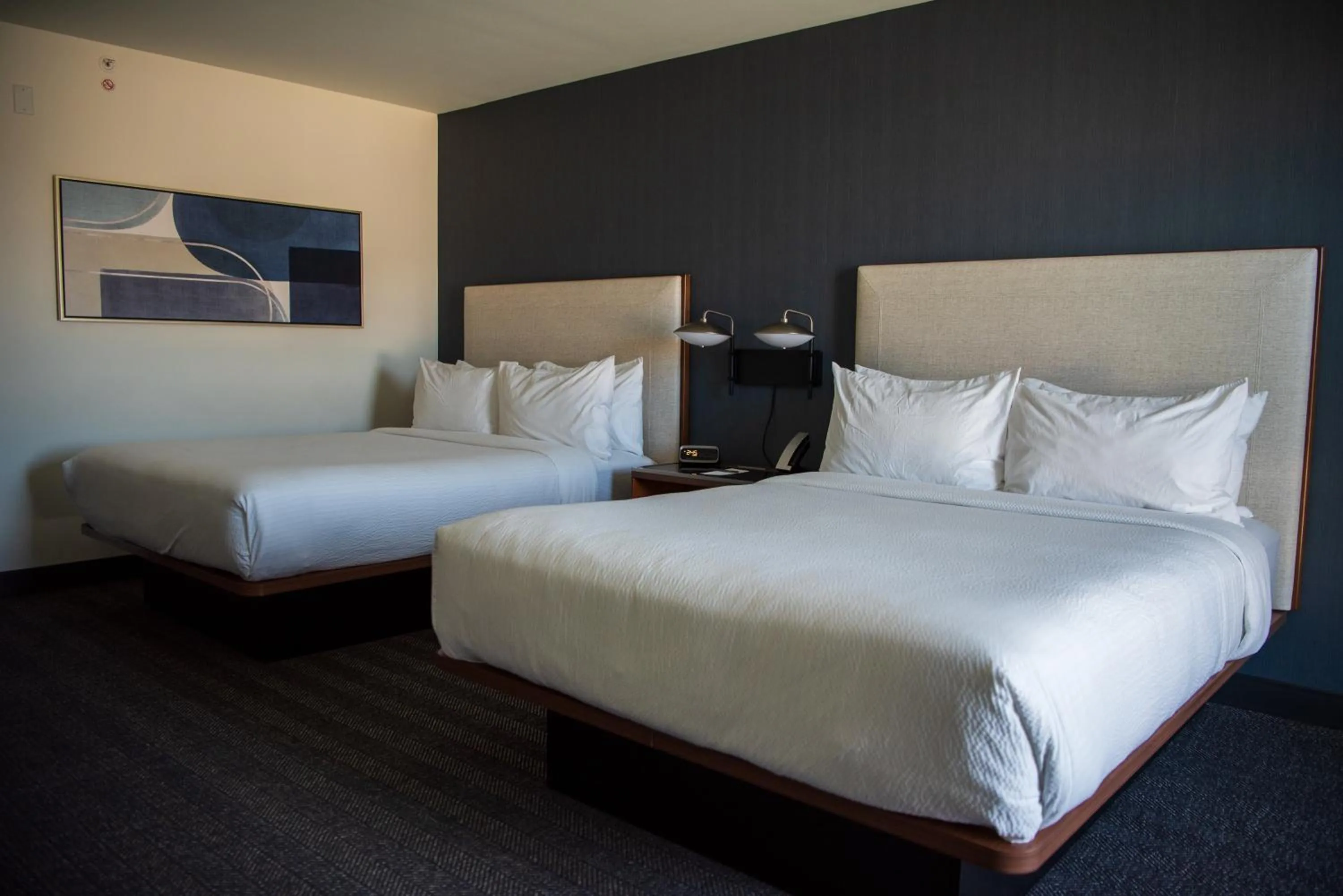 Bed in Courtyard by Marriott Lake City