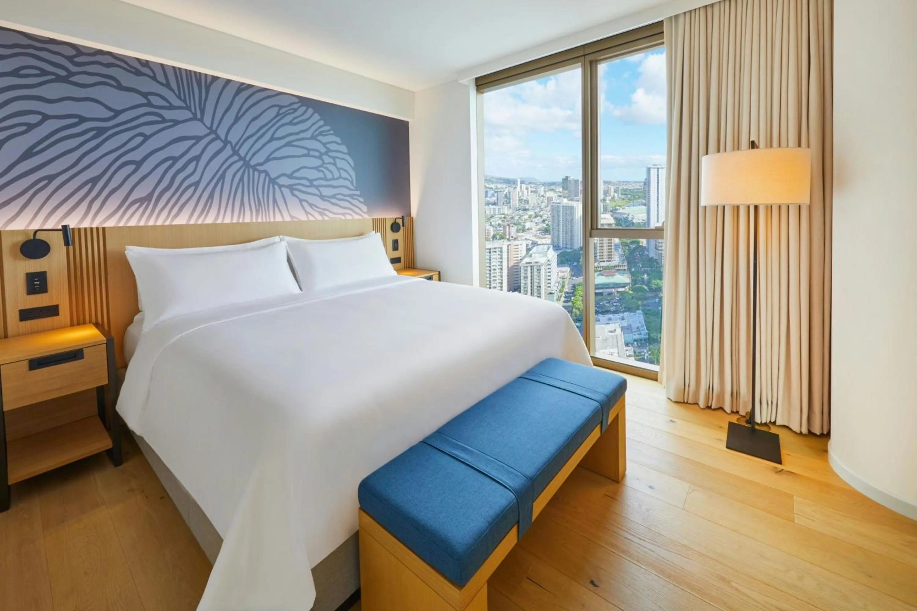Photo of the whole room, Bed in Renaissance Honolulu Hotel & Spa