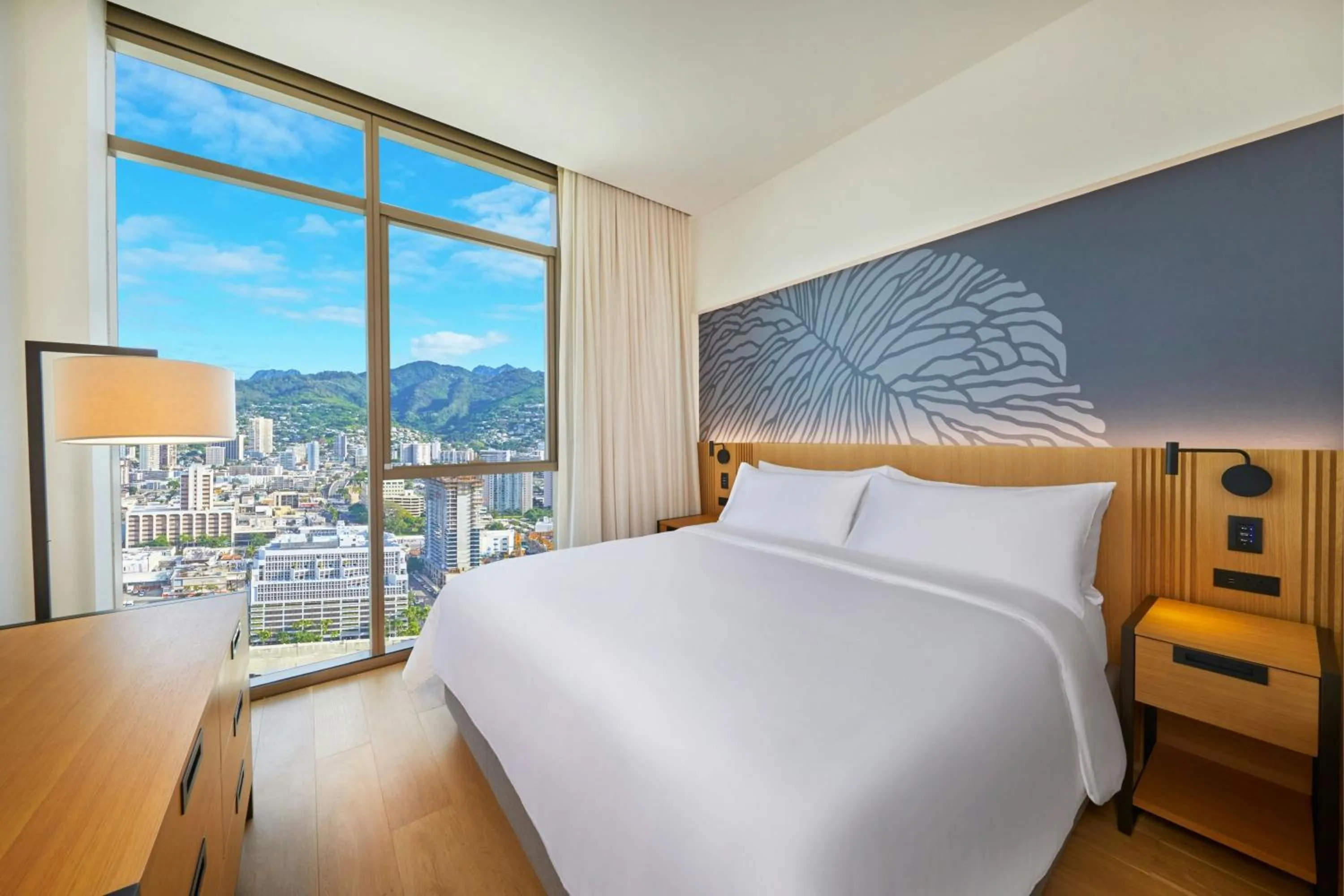 Photo of the whole room, Bed in Renaissance Honolulu Hotel & Spa