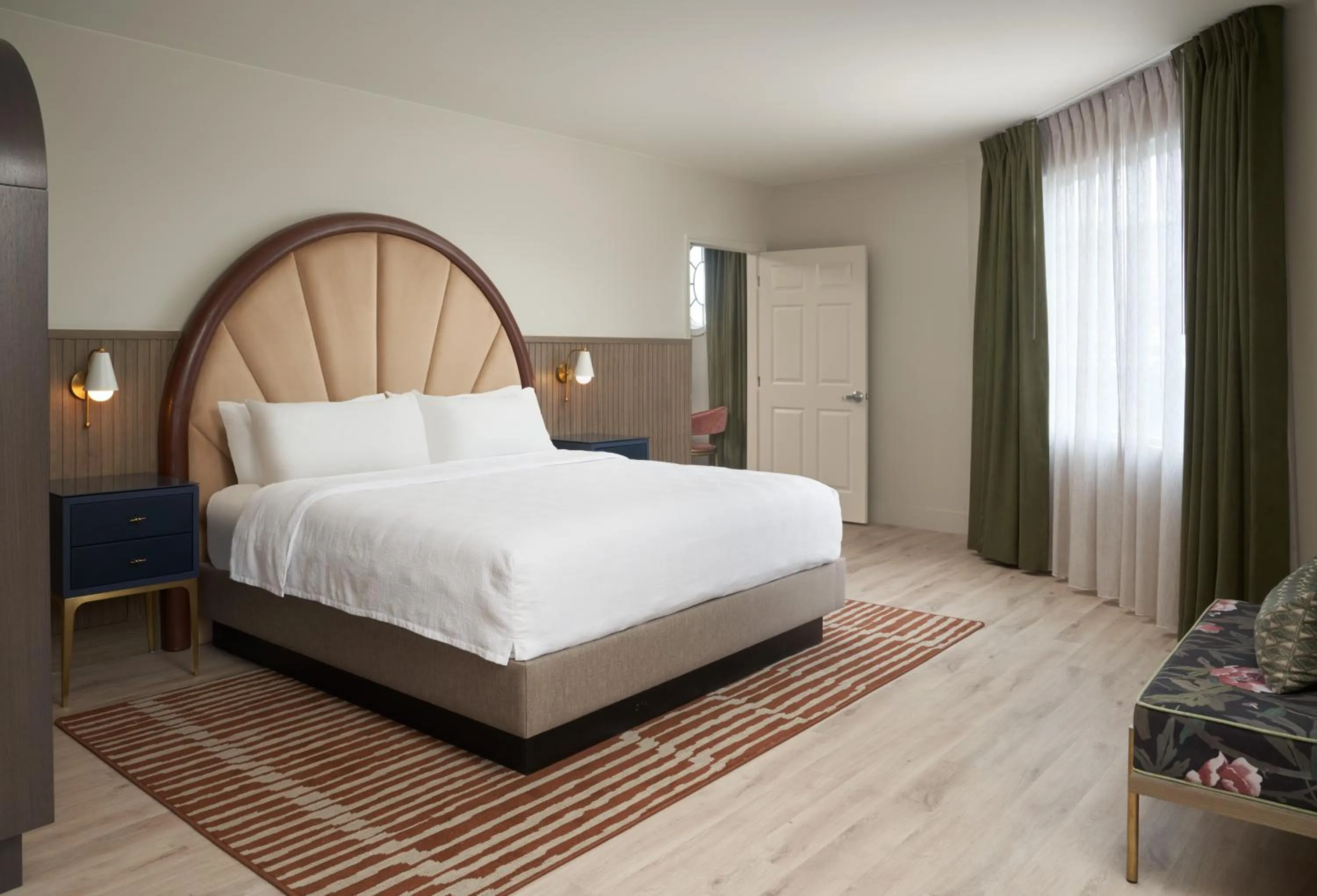 Bed in Hotel Vesper, Houston, a Tribute Portfolio Hotel