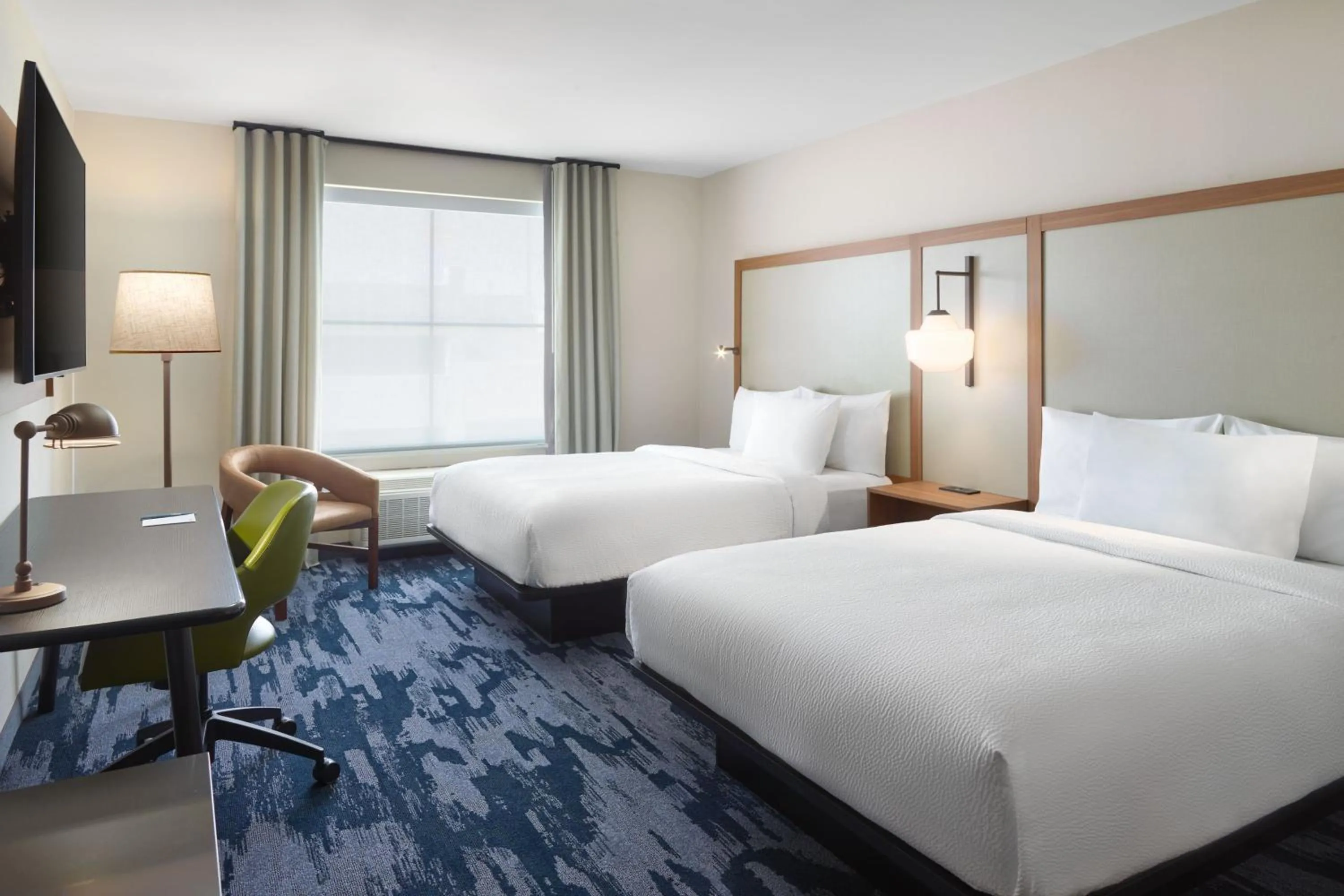 Photo of the whole room, Bed in Fairfield by Marriott Inn & Suites Decatur