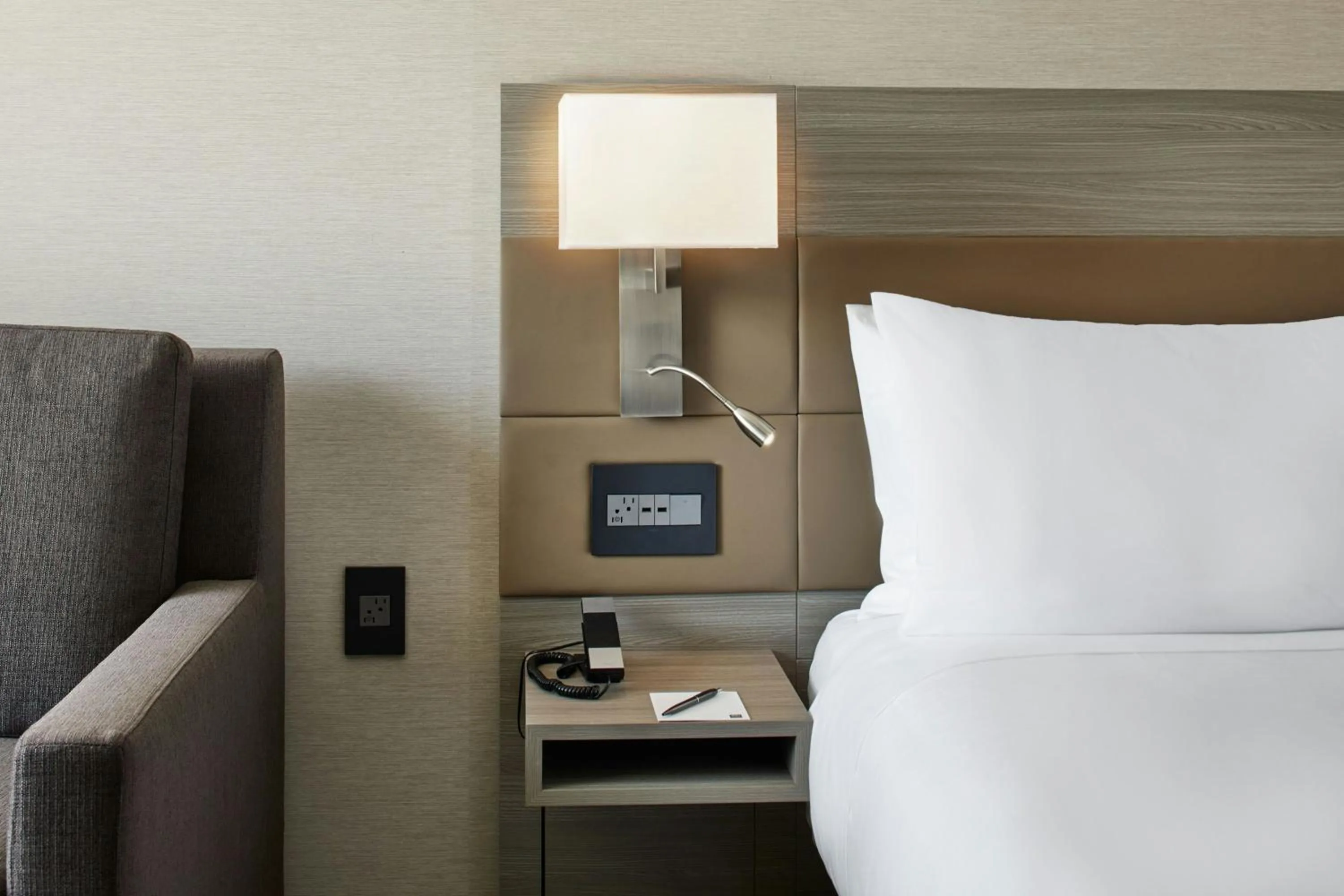 Photo of the whole room, Bed in AC Hotel by Marriott Sacramento