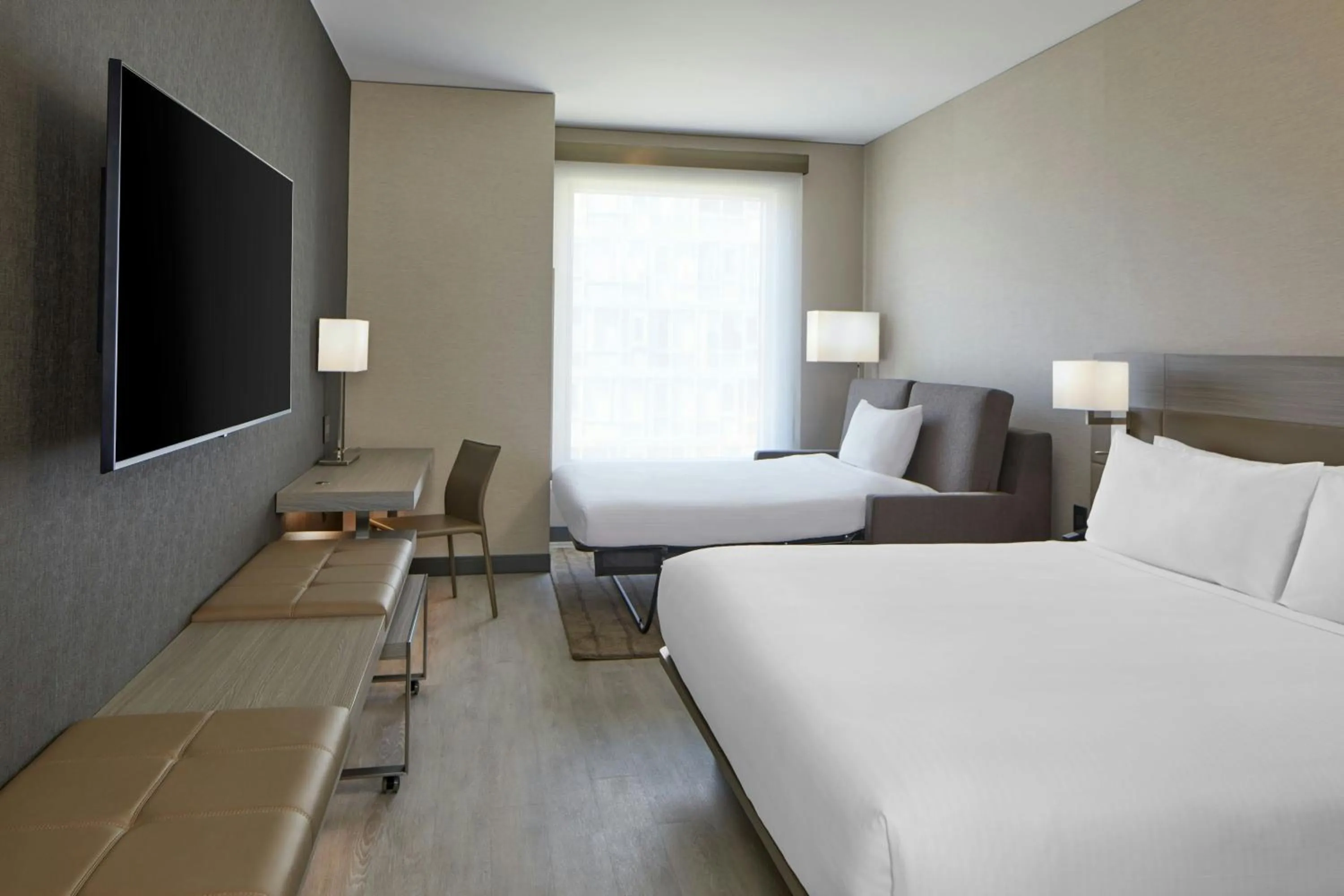 Photo of the whole room, Bed in AC Hotel by Marriott Sacramento