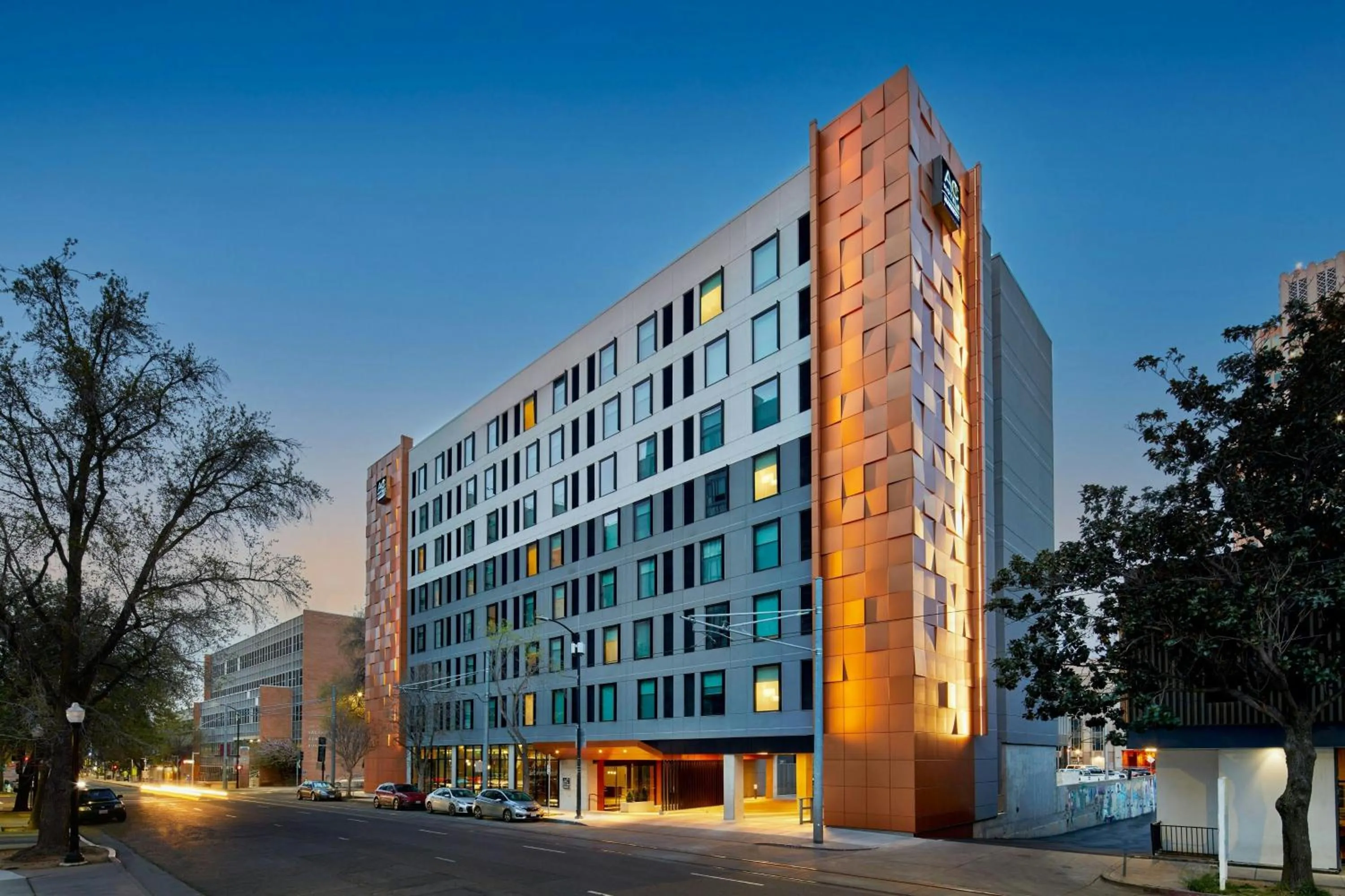 Property building in AC Hotel by Marriott Sacramento