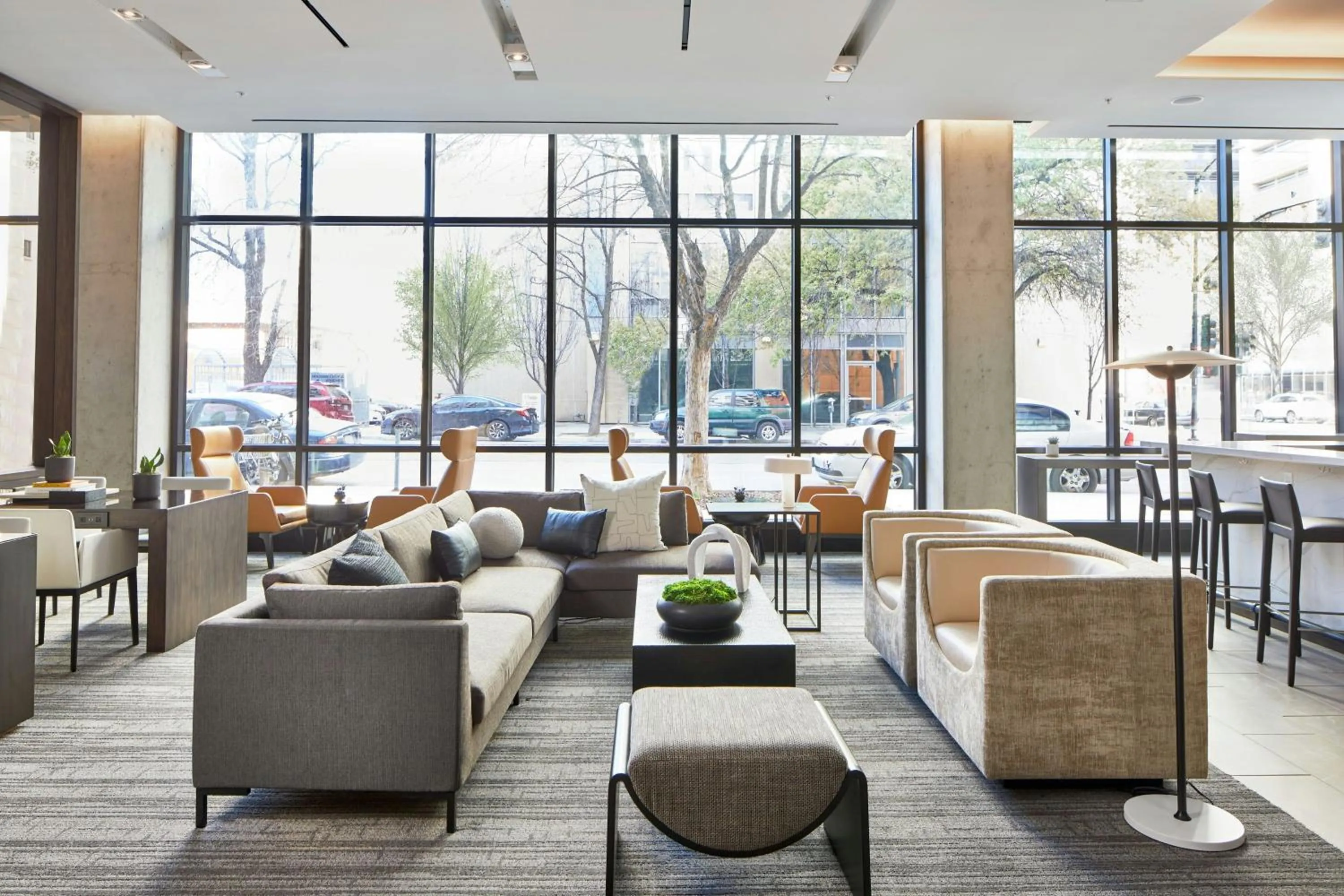 Lobby or reception in AC Hotel by Marriott Sacramento