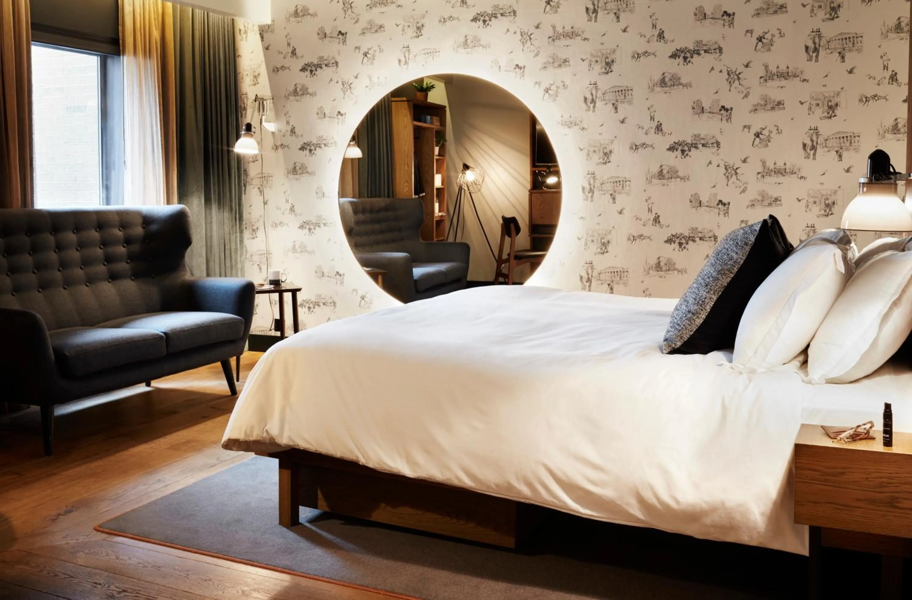 Bedroom, Bed in The Hoxton, Holborn