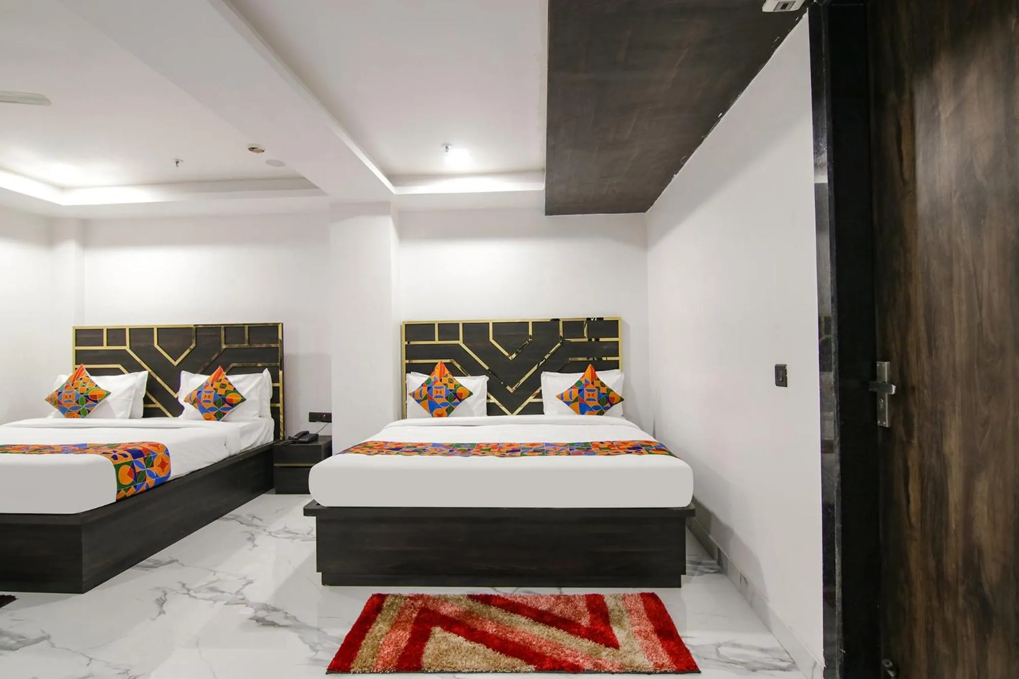 Bed in Hotel Sky Suites - Karkardooma