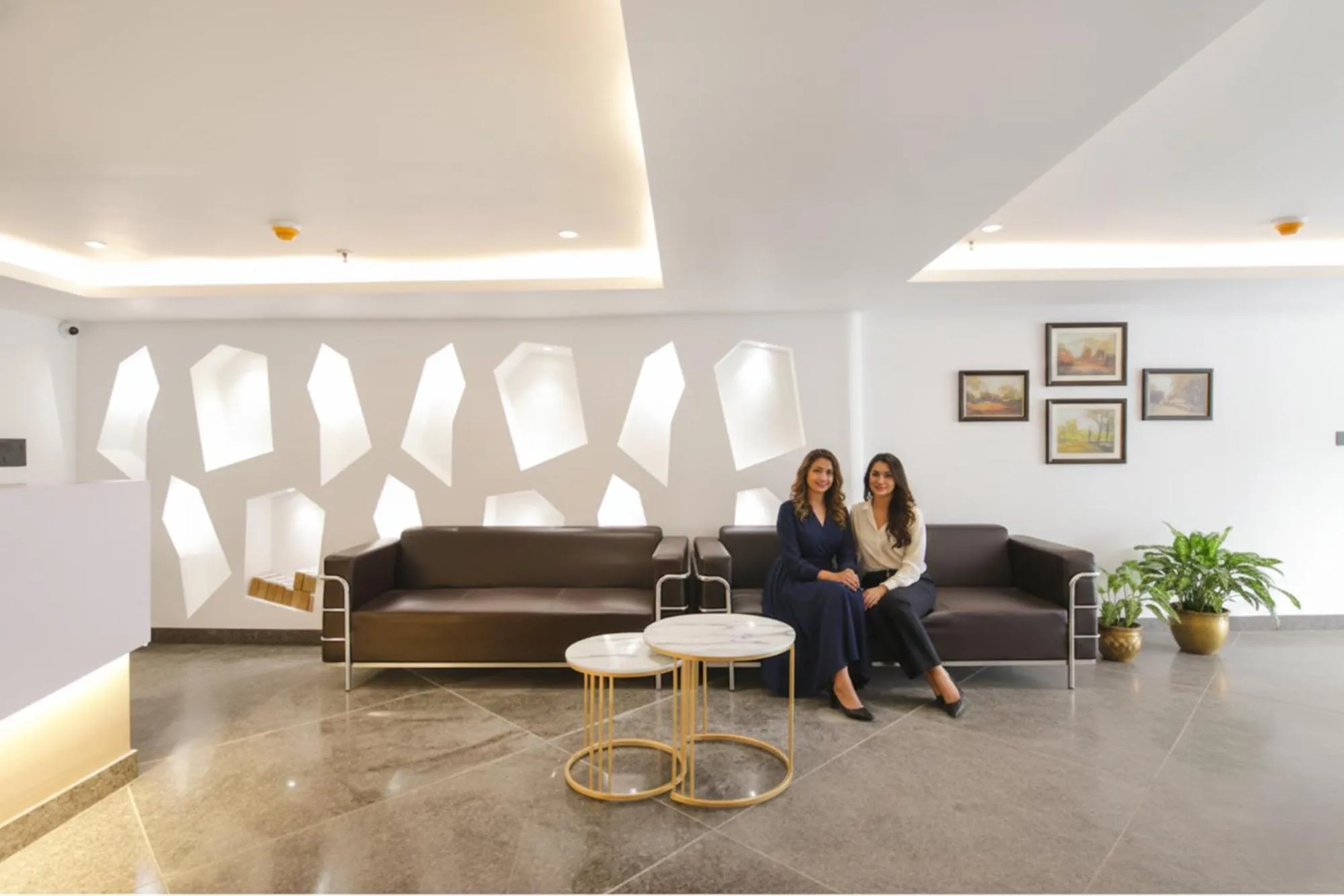 Seating area in Hotel Sky Suites - Karkardooma