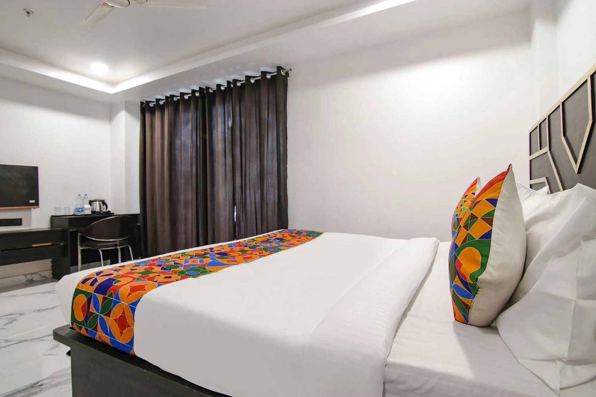 Bed in Hotel Sky Suites - Karkardooma