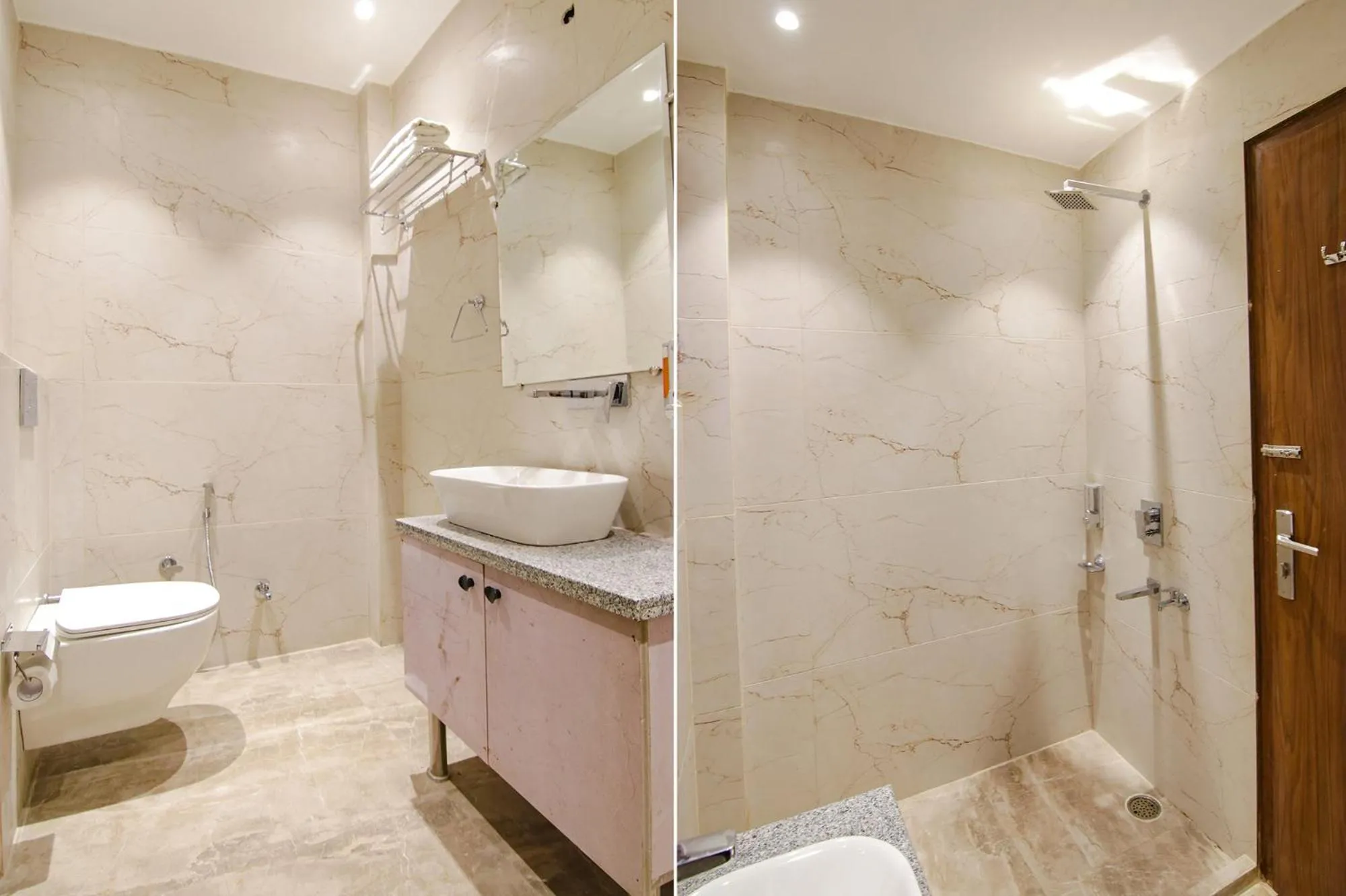 Bathroom in FabHotel La Serene BnB