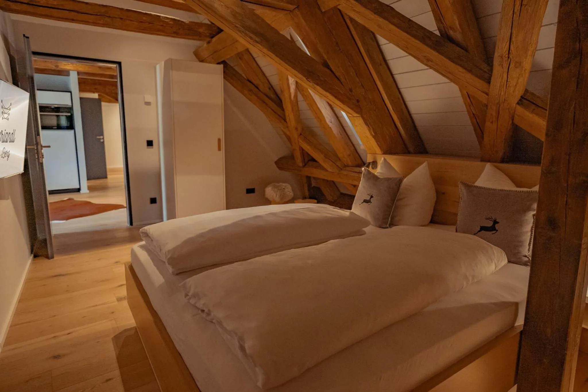 Bedroom, Bed in Mariandl am Berg