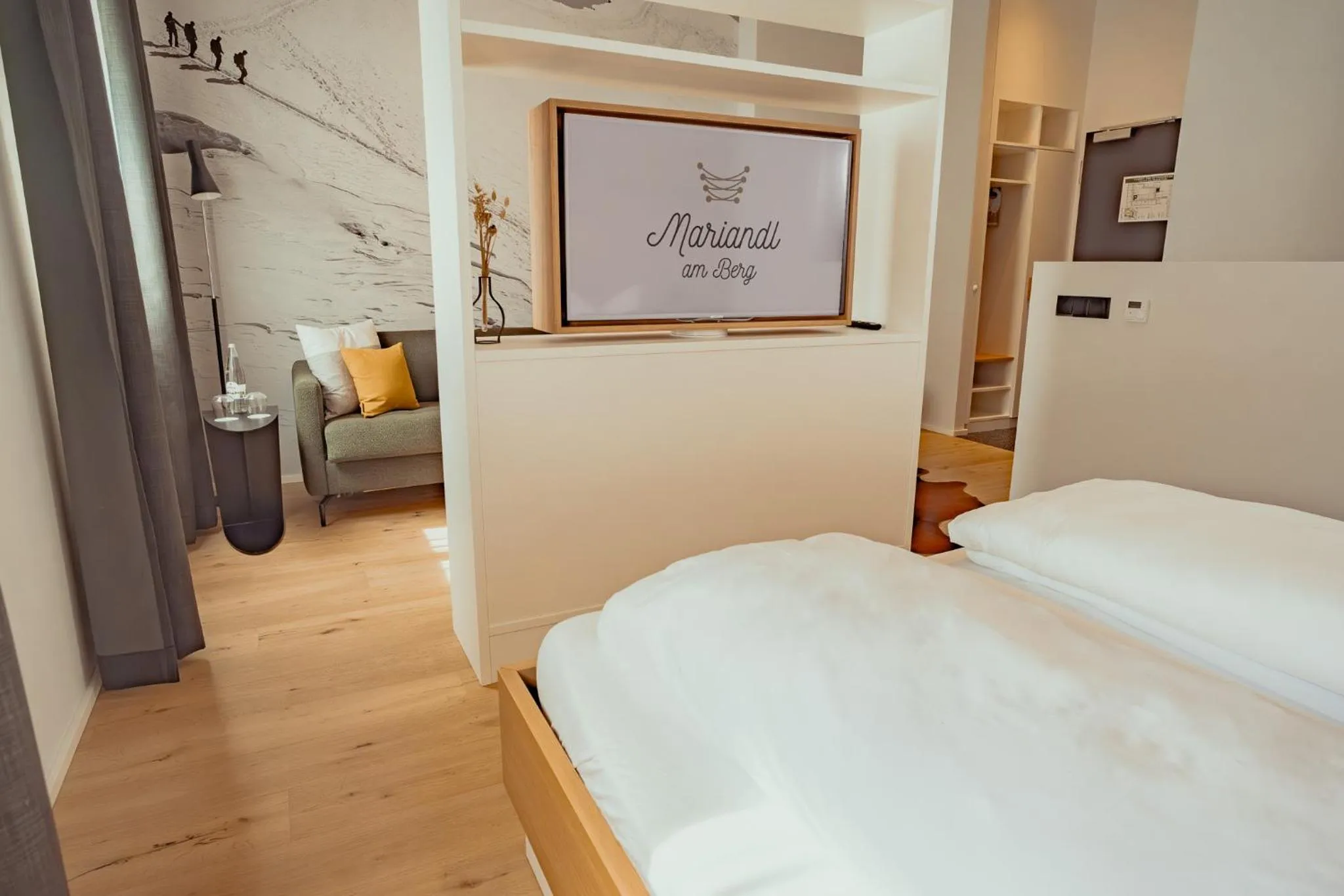 TV and multimedia, Bed in Mariandl am Berg