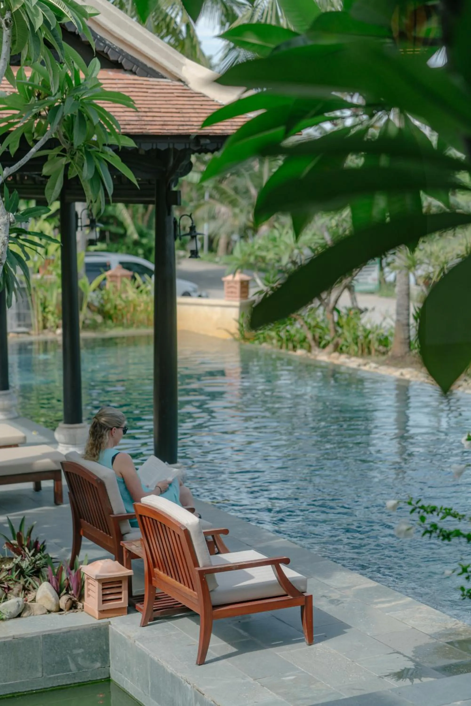 Swimming pool in Sứ Retreat Hoi An - Riverfront Resort